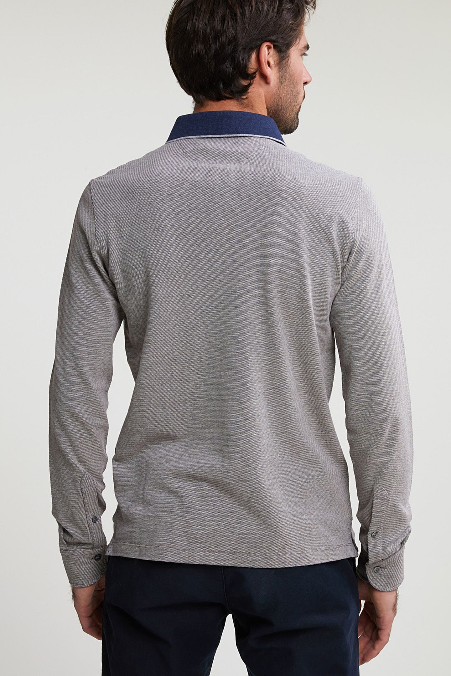 CUSTOM FIT COTTON POLO INOX MIX 2