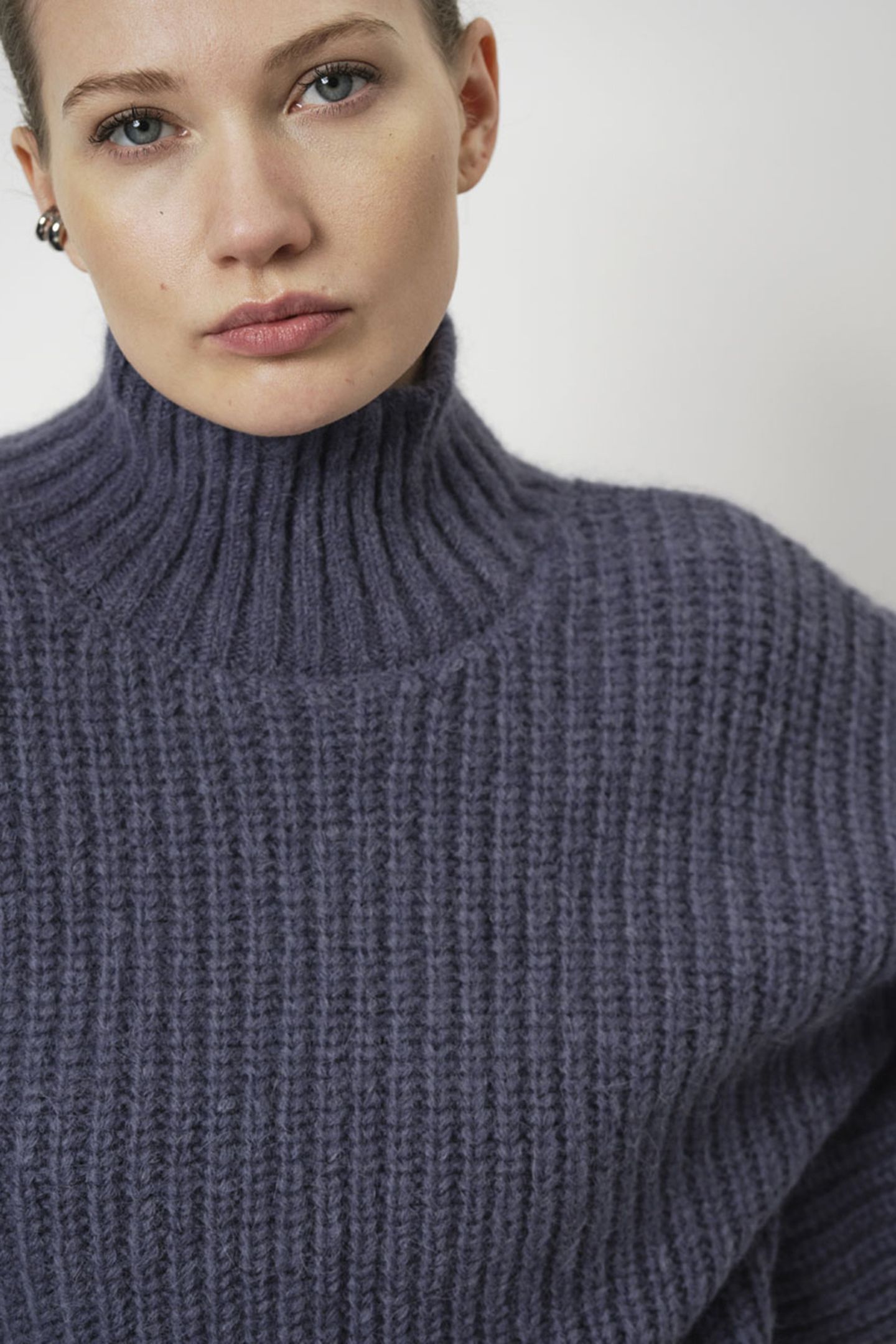 RAYURE OVERSIZED SWEATER ASH BLUE 5