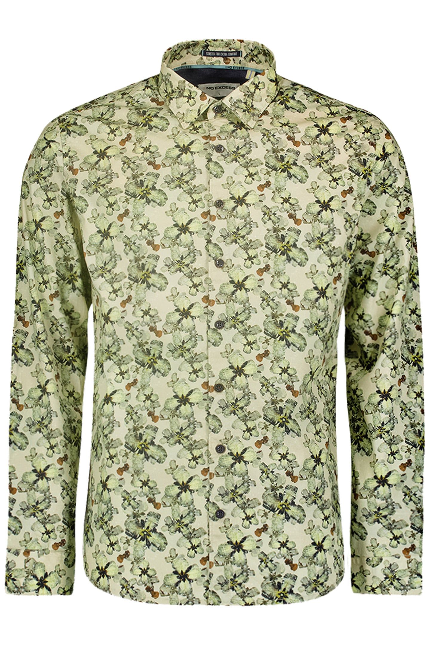 SHIRT STRETCH ALLOVER PRINTED CEMENT 4