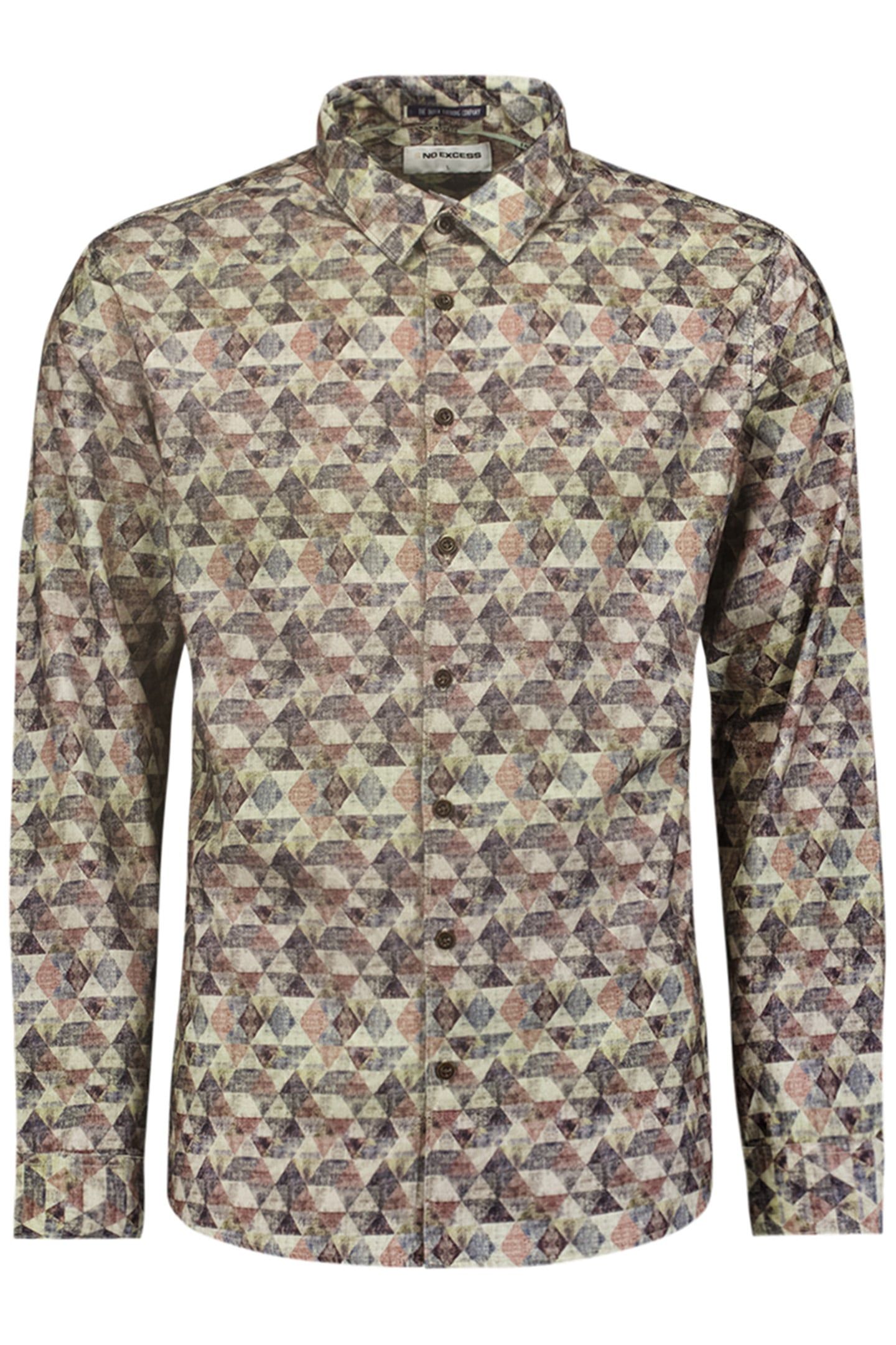 SHIRT ALLOVER PRINTED CORDUROY SMOKE 4