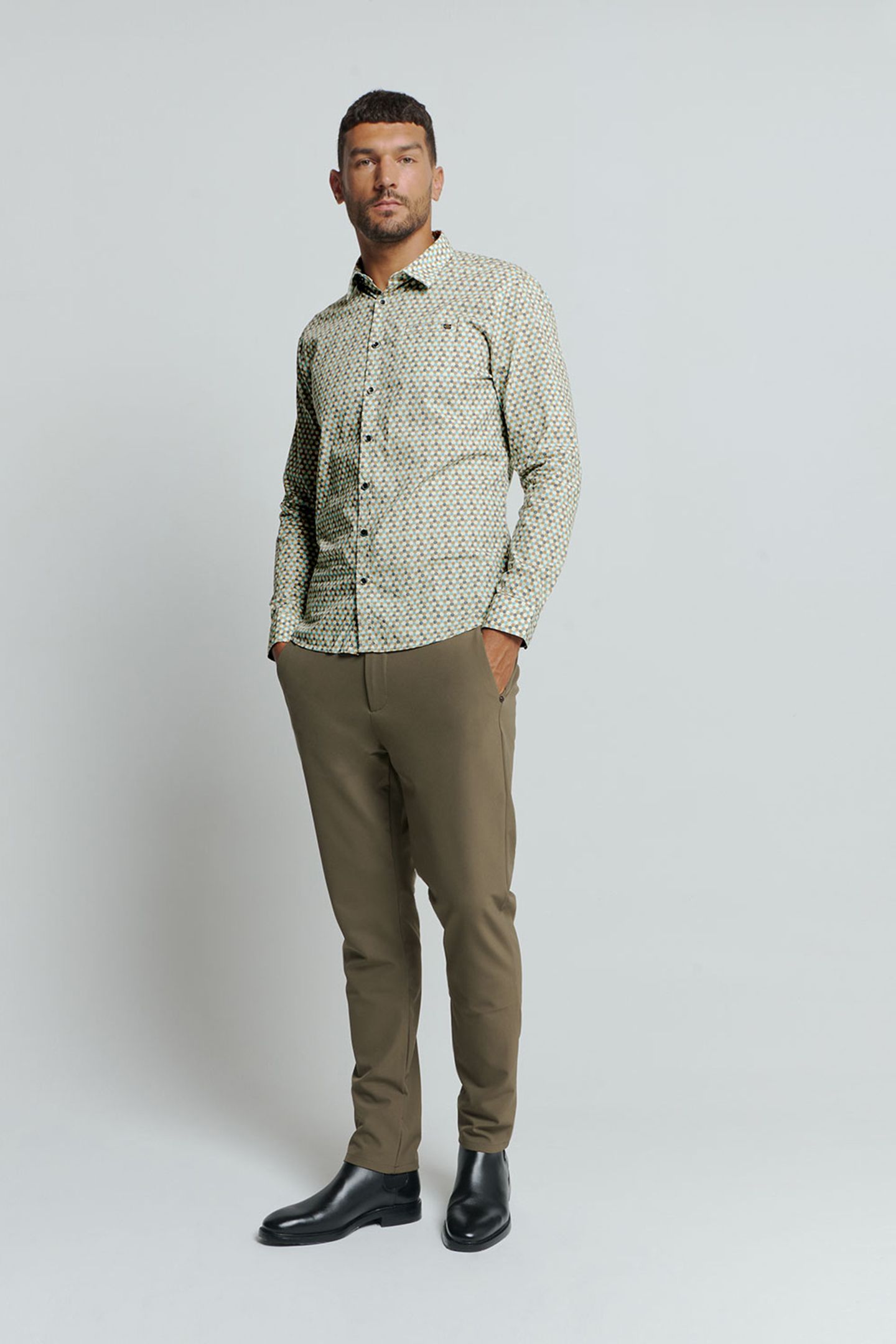 SHIRT STRETCH ALLOVER PRINTED CLOUD 3