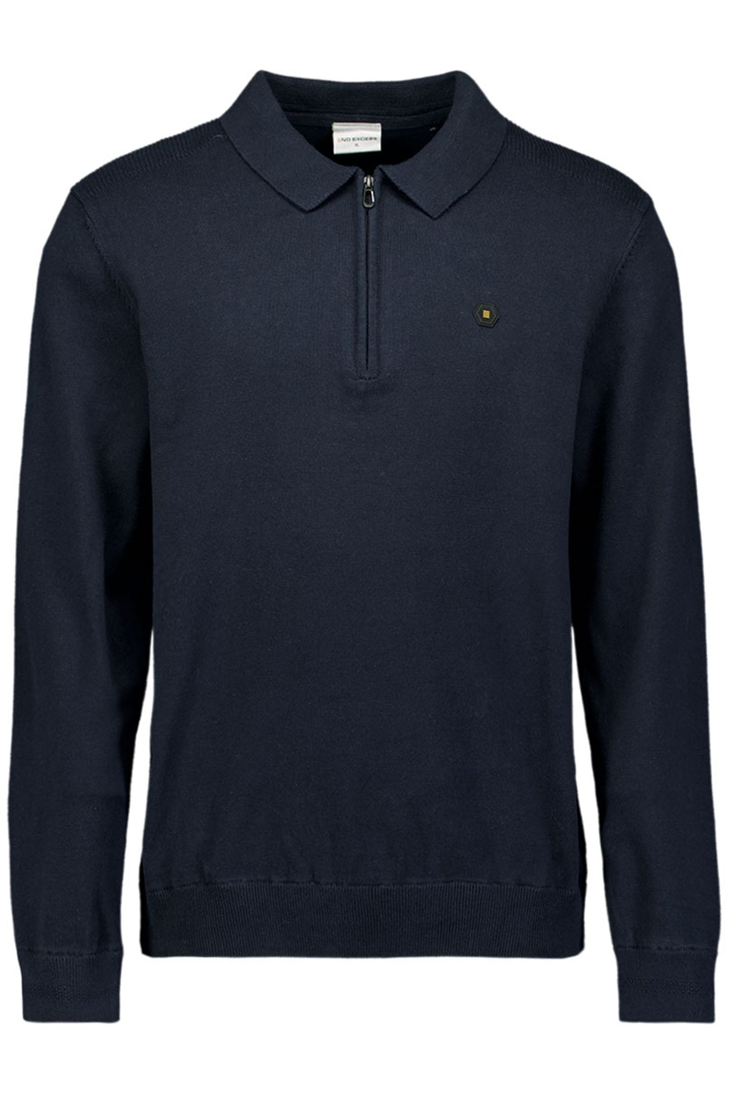 PULLOVER POLO HALF ZIPPER SOLID KNIT NIGHT 1