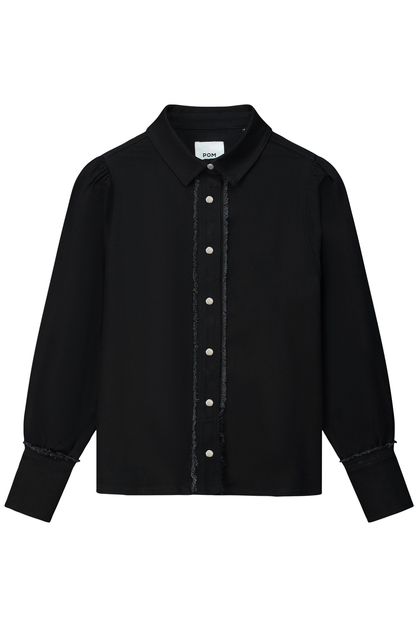BLOUSE - DENIM WASHED BLACK 3