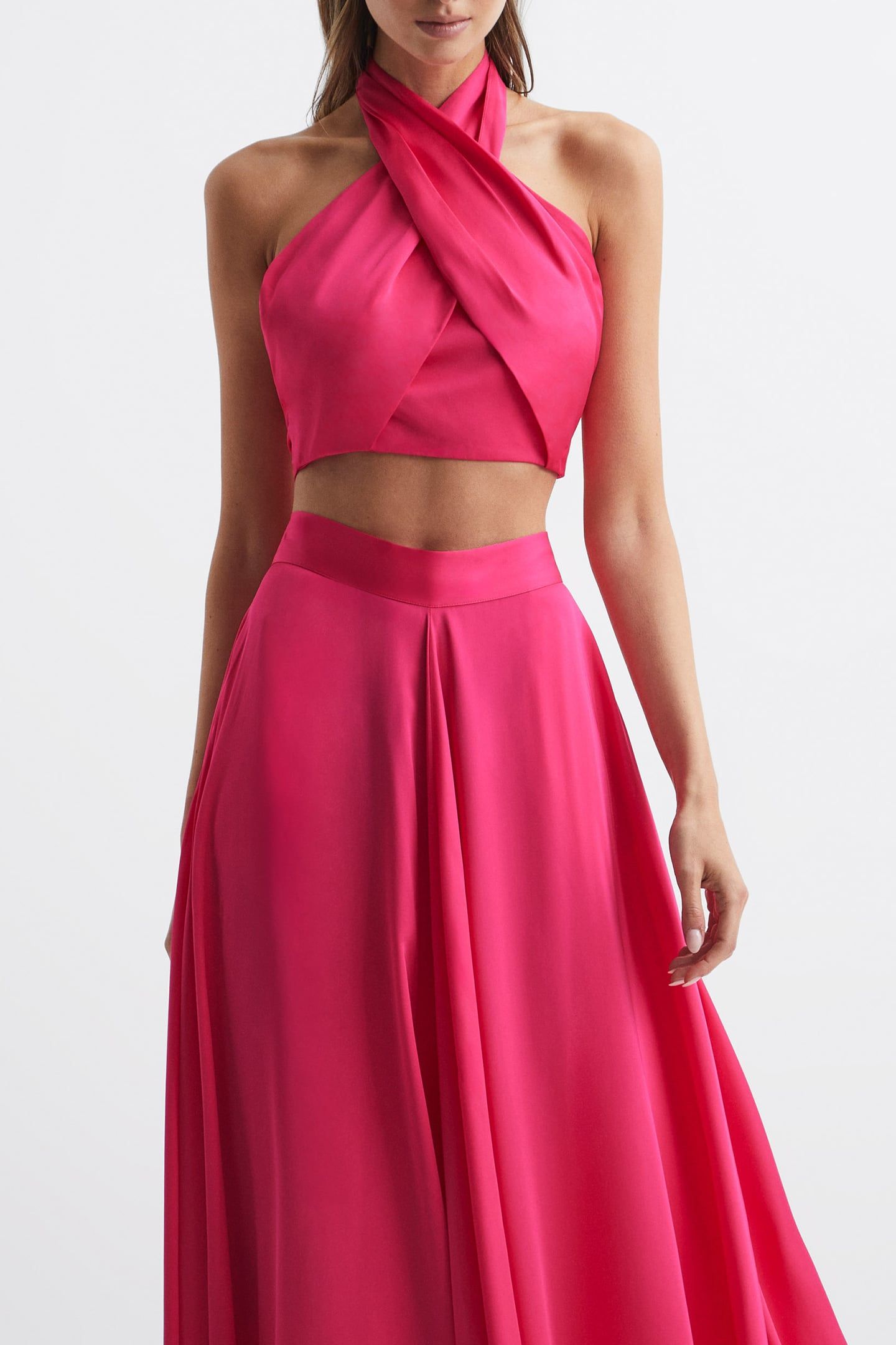 RUBY HALTER TANK — CROPPED FIT 1