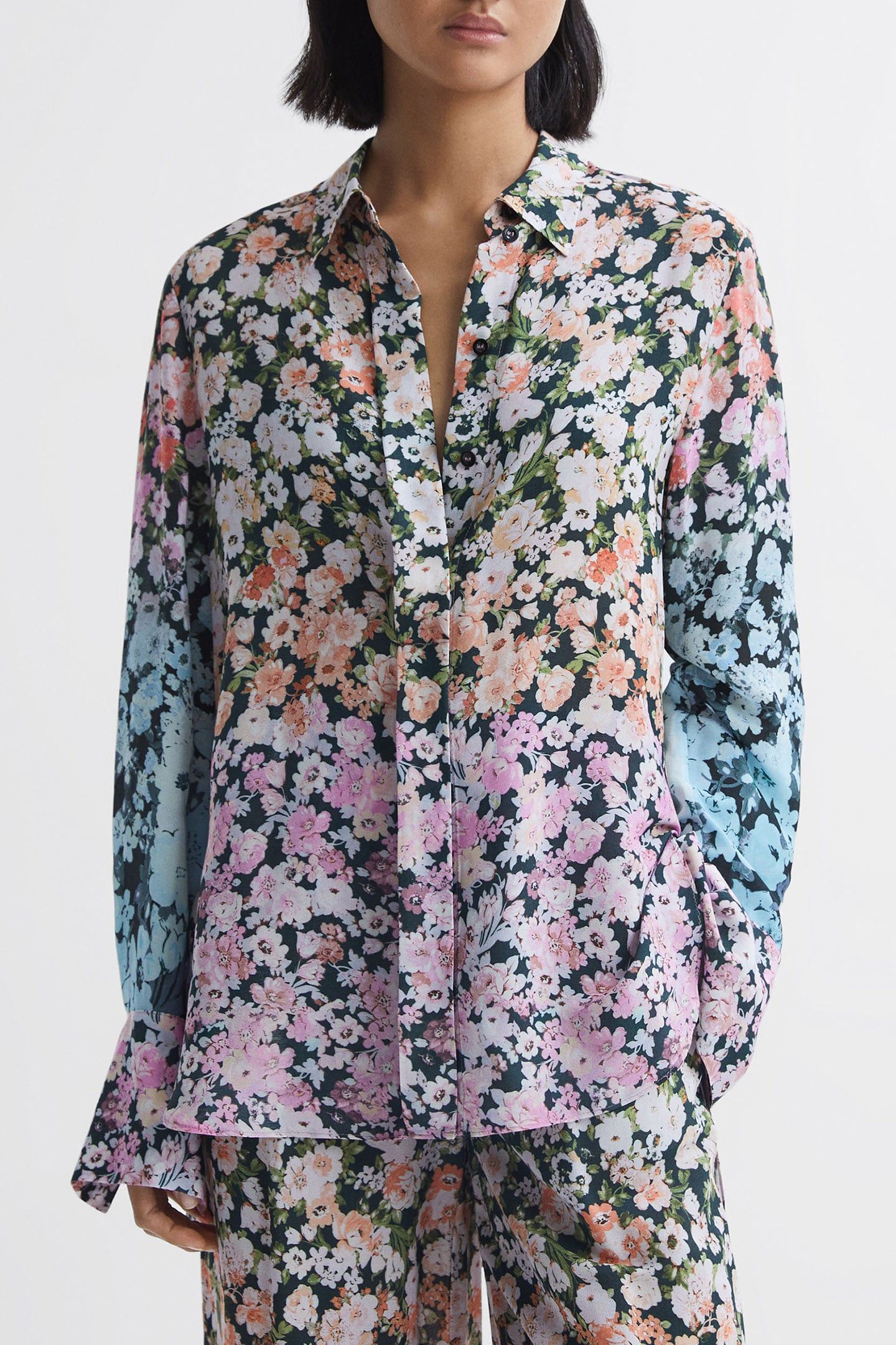 SERENA PRINTED FLORAL BLOUSE 1