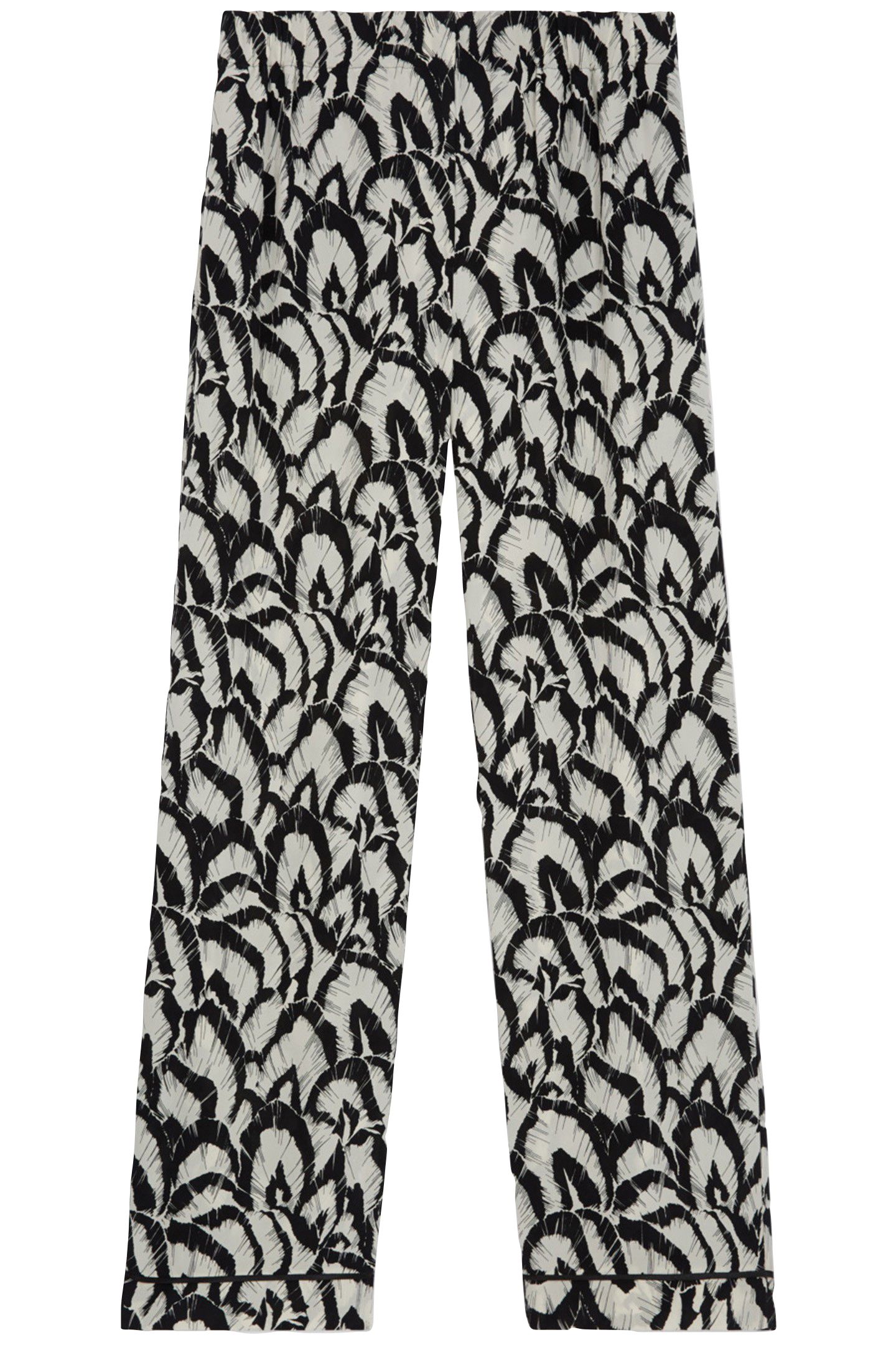 ELASTIC WAIST PANTS WITH BACK POCKET DETAIL 4