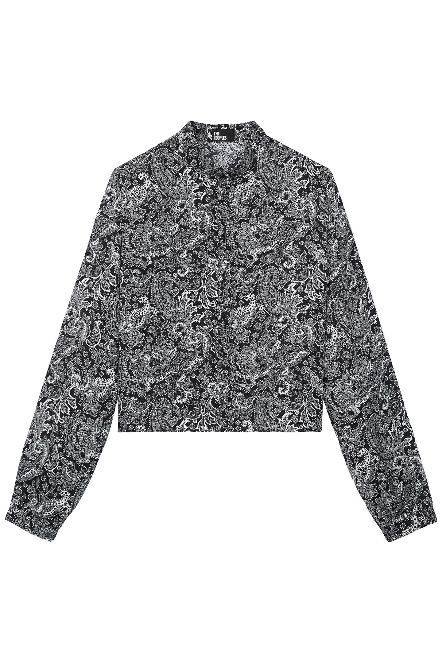 LONG SLEEVE SHIRT BLACK WHITE 4