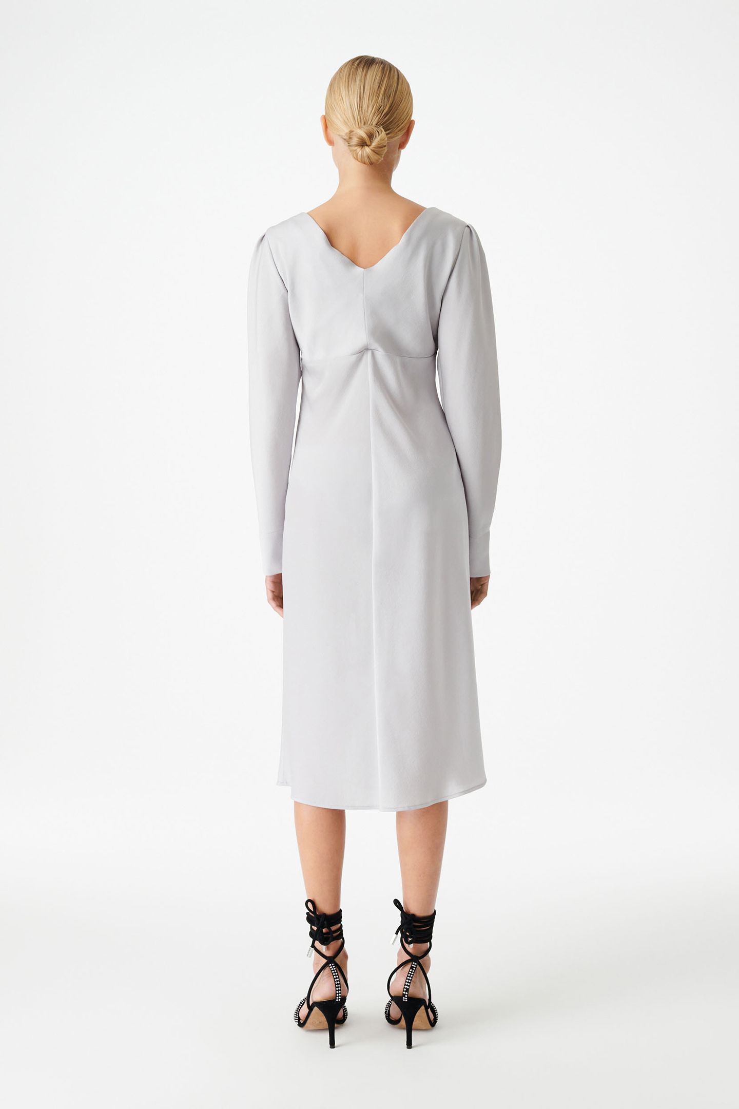 GUYAPI DRESS PEARL GREY 2
