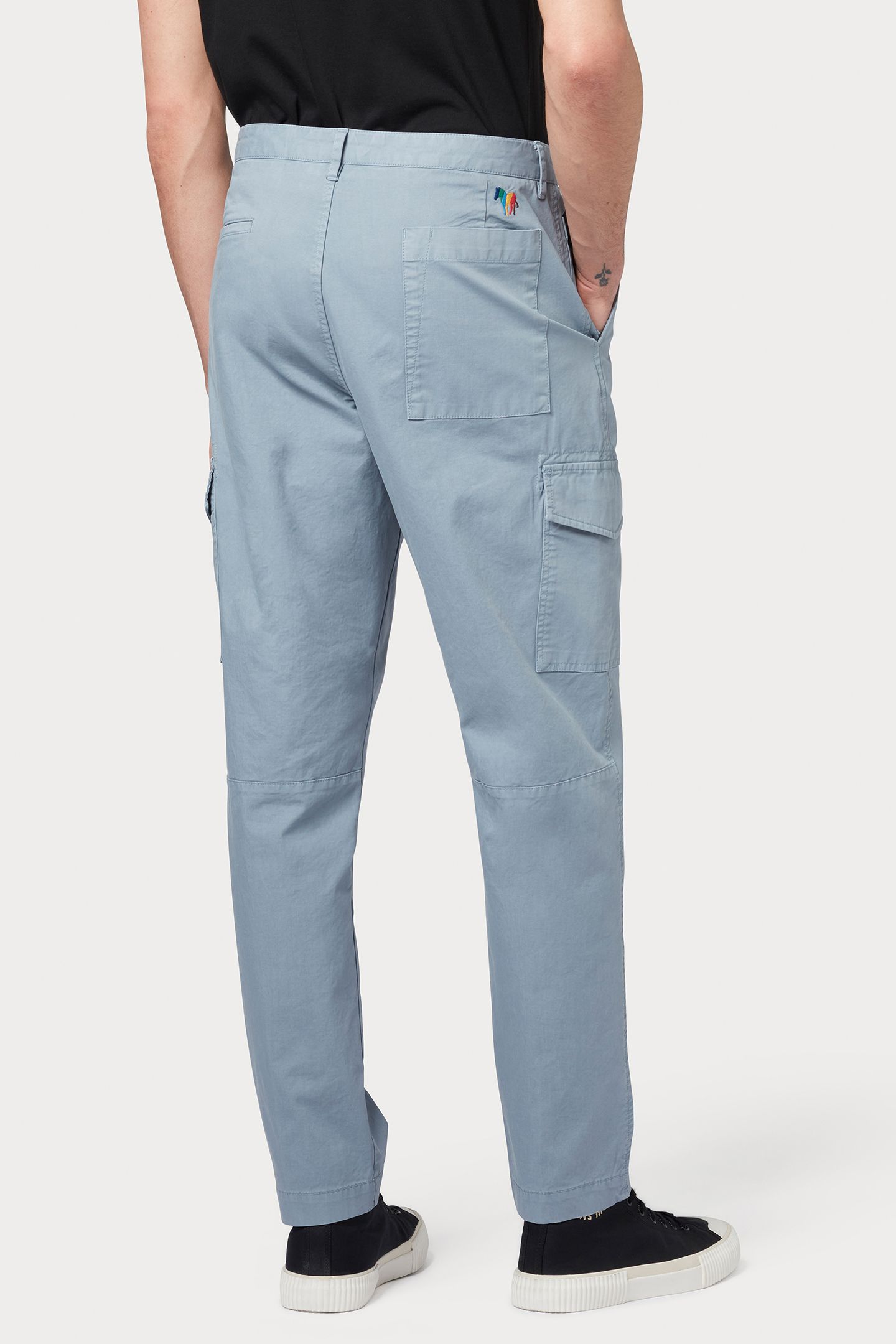 SKATER TROUSER GREYISH BLUE 2
