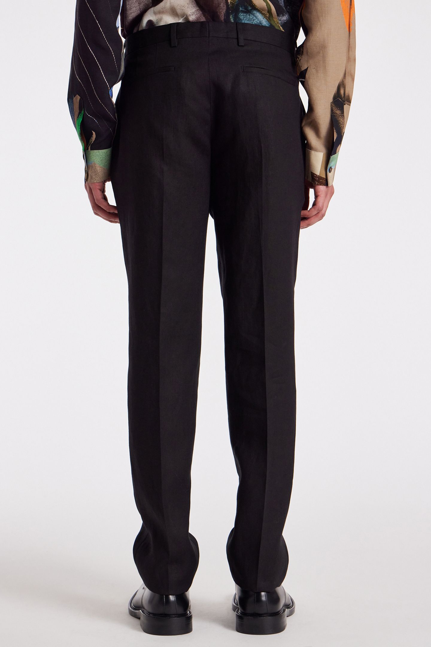 SLIM FIT TROUSER BLACK 2
