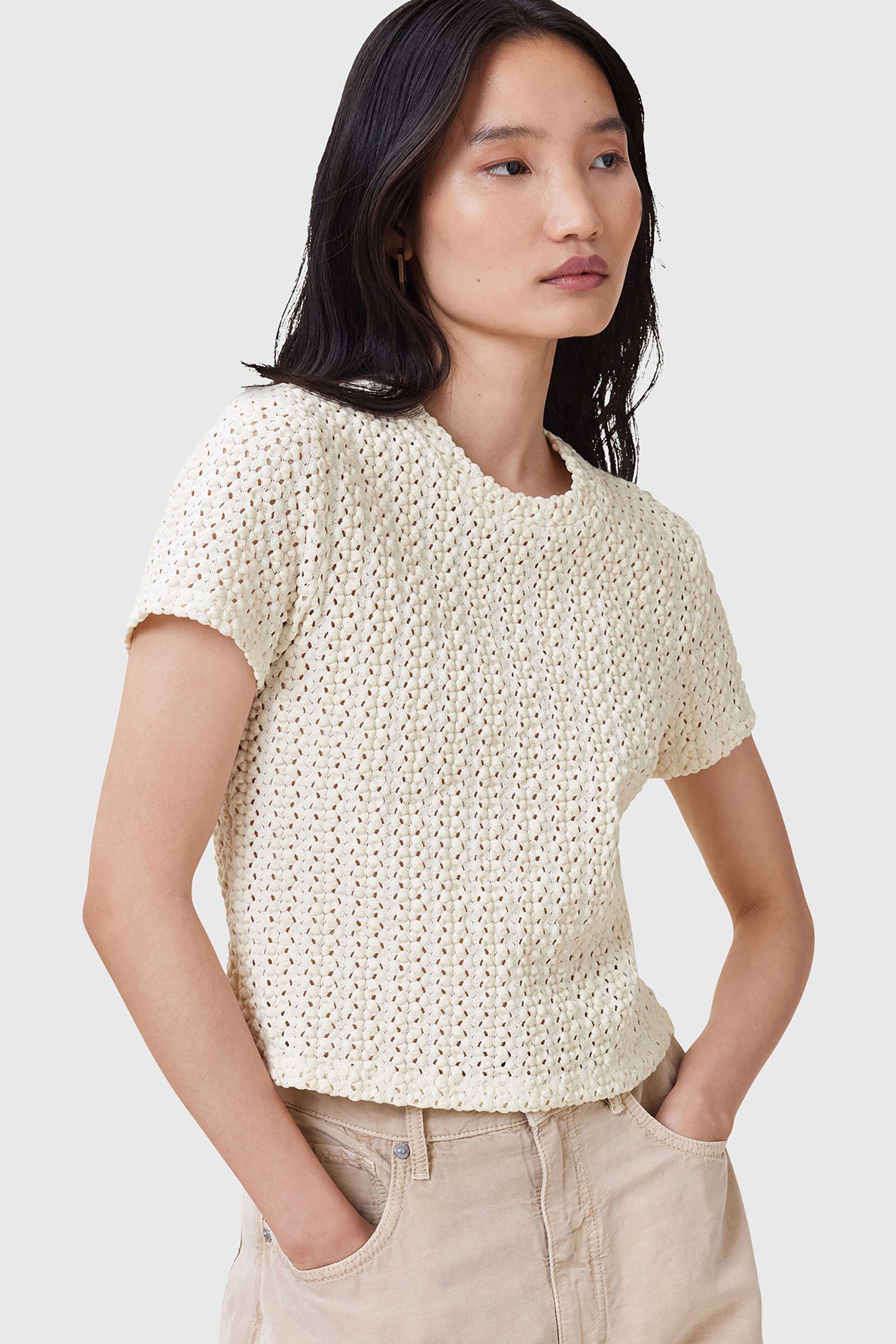 KARMA STEVIE TEE CHALK WHITE 7