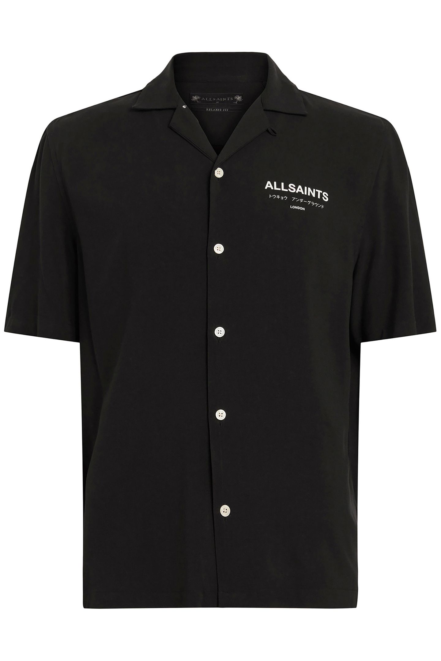 UNDERGROUND SS SHIRT JET BLACK/ECRU 4