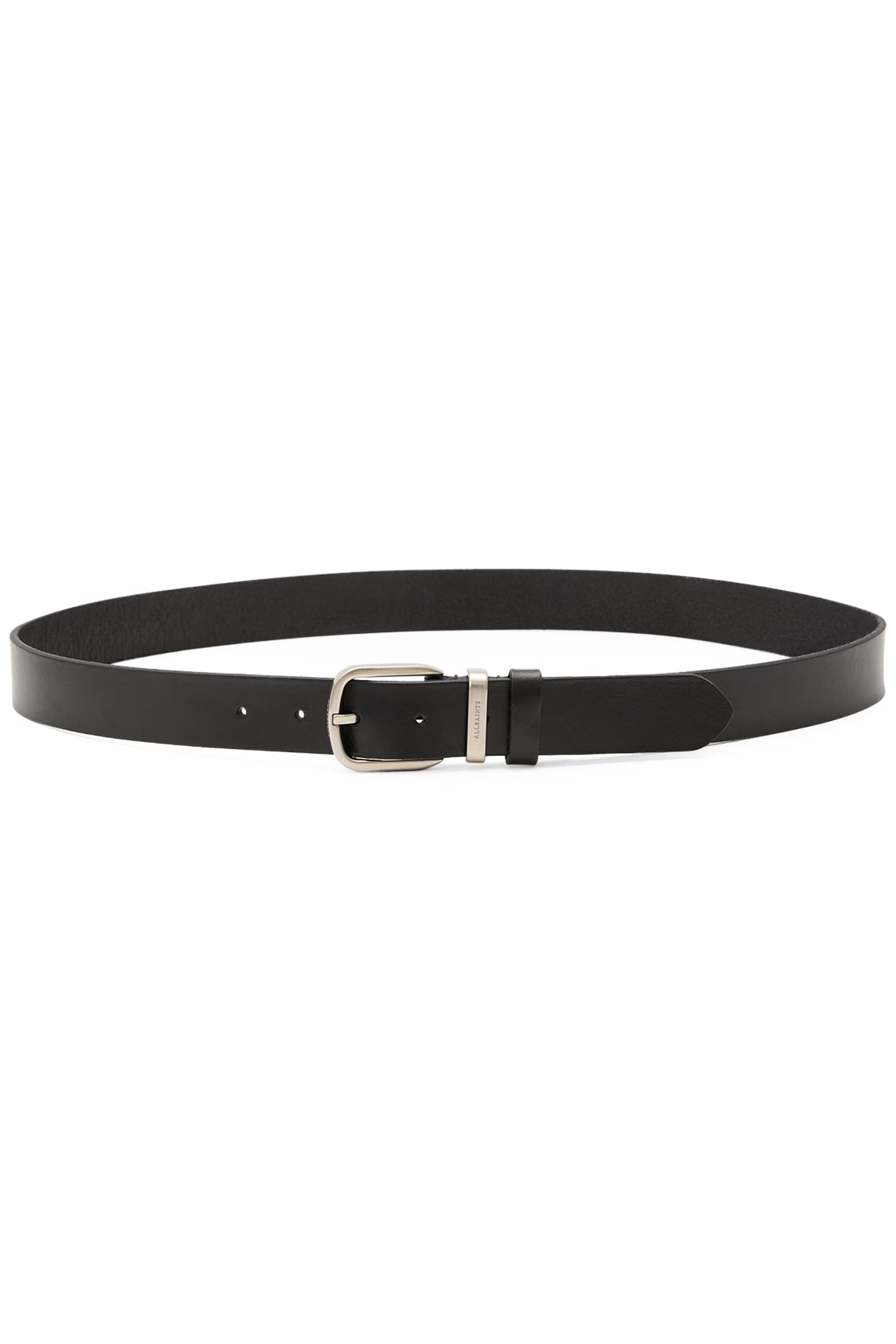 ANGUS BELT BLACK/DULL NICKEL 2