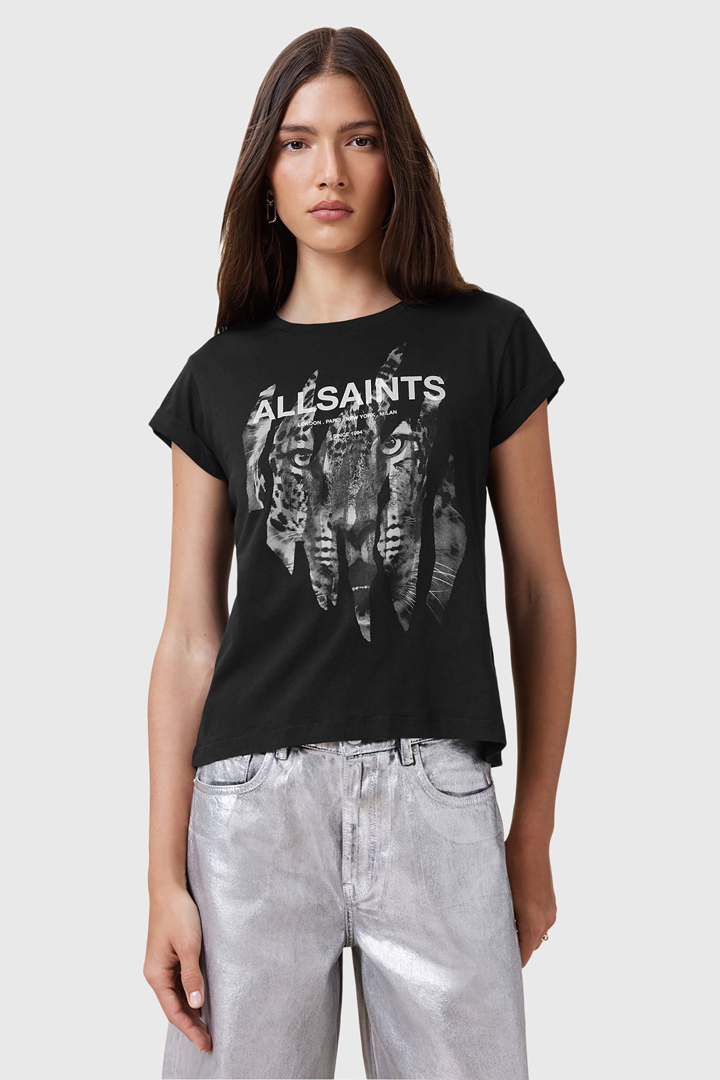 RIPROAR ANNA TEE BLACK 1