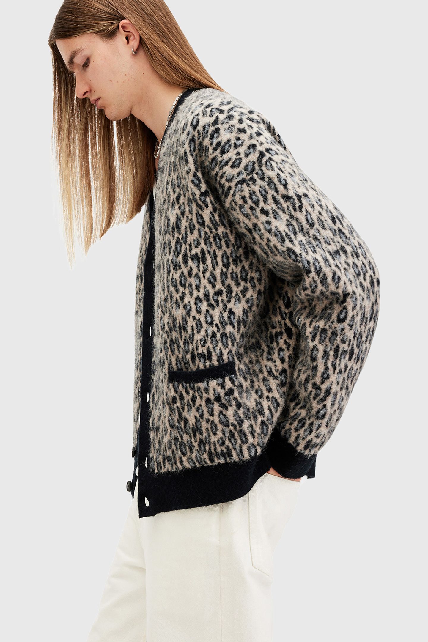 NEKO CARDIGAN TAUPE BROWN 6