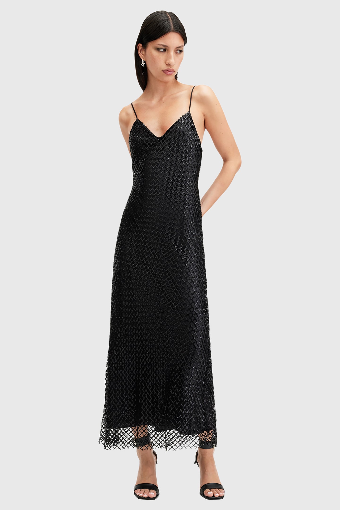 CHANTELLE DRESS BLACK 1