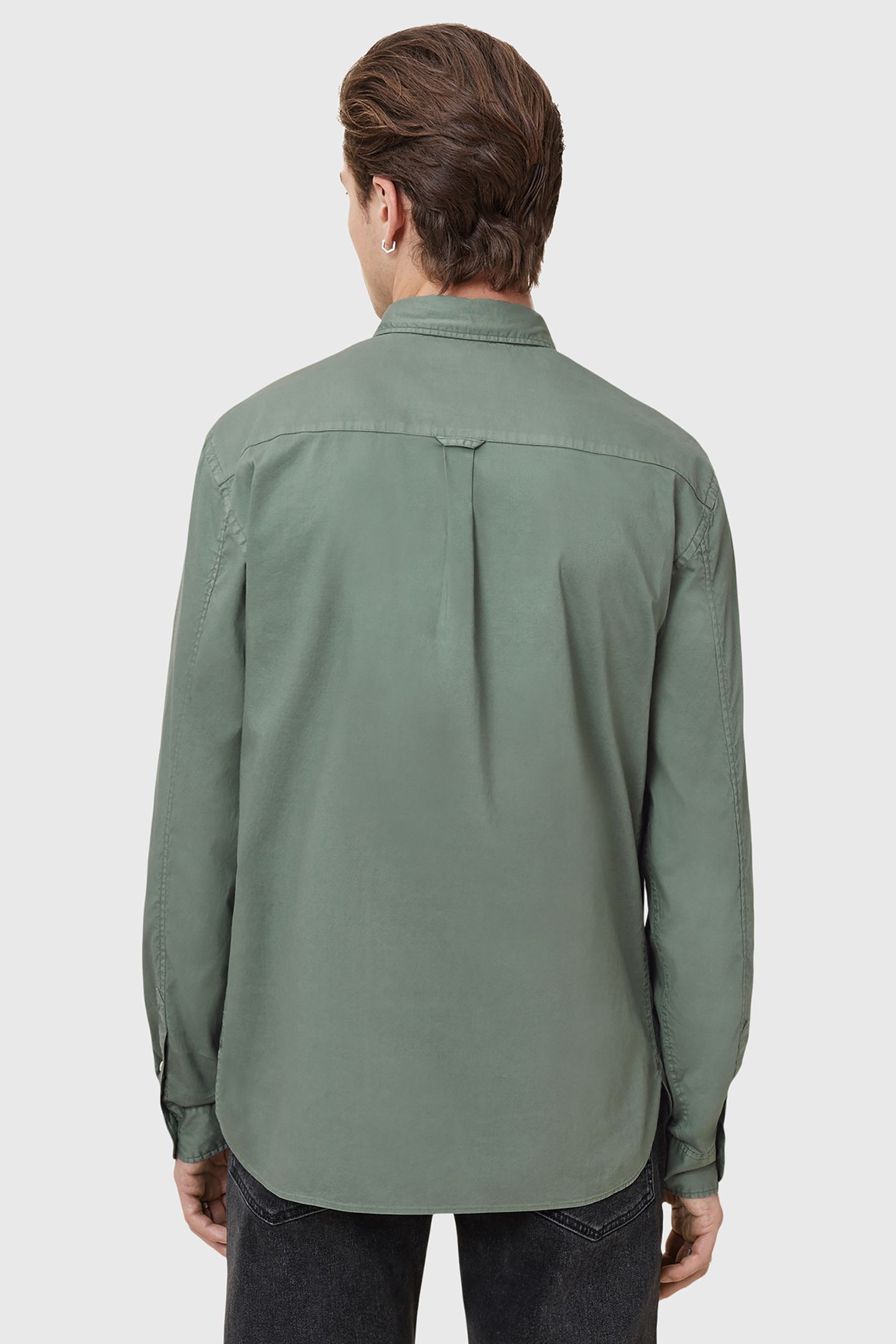 HAWTHORNE LS SHIRT SMOKEY GREEN 2