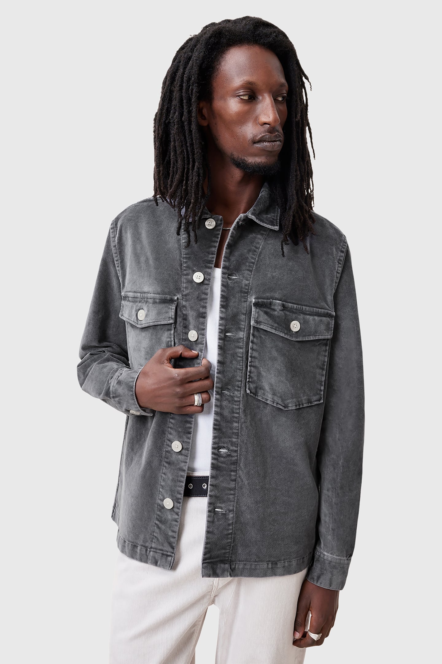 HARRIER LS SHIRT IRON GREY 6