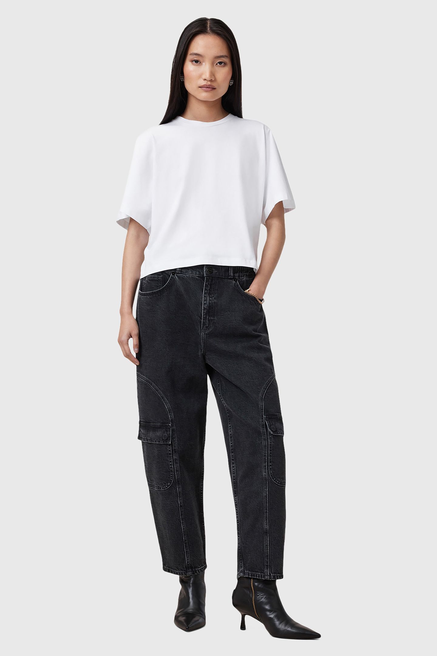 DAISY MAE JEAN WASHED BLACK 3