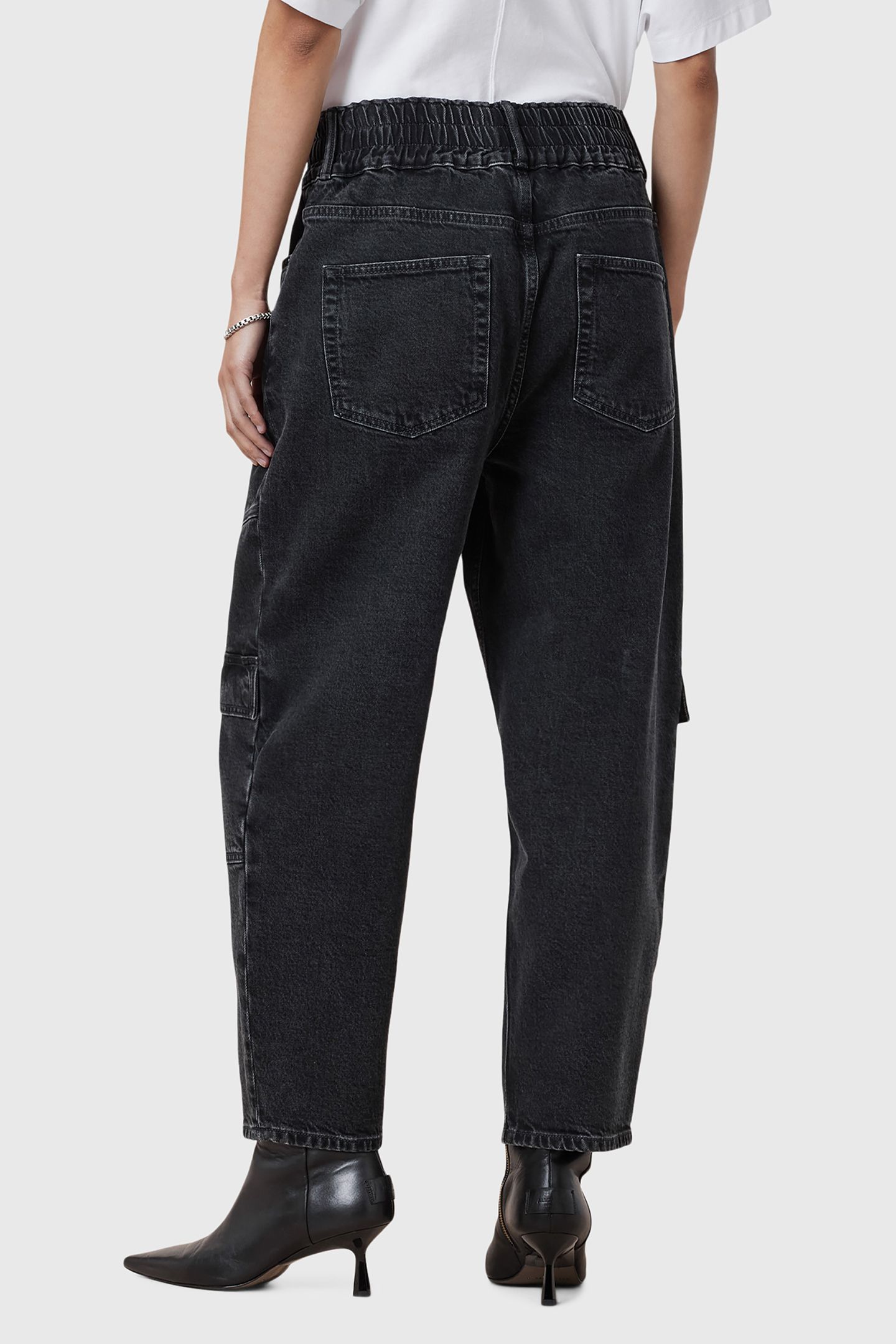DAISY MAE JEAN WASHED BLACK 2