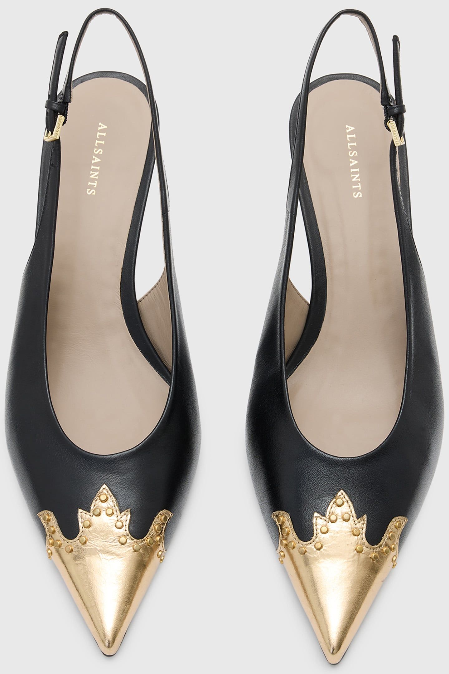 DENVER SLINGBACK BLACK/GOLD 3