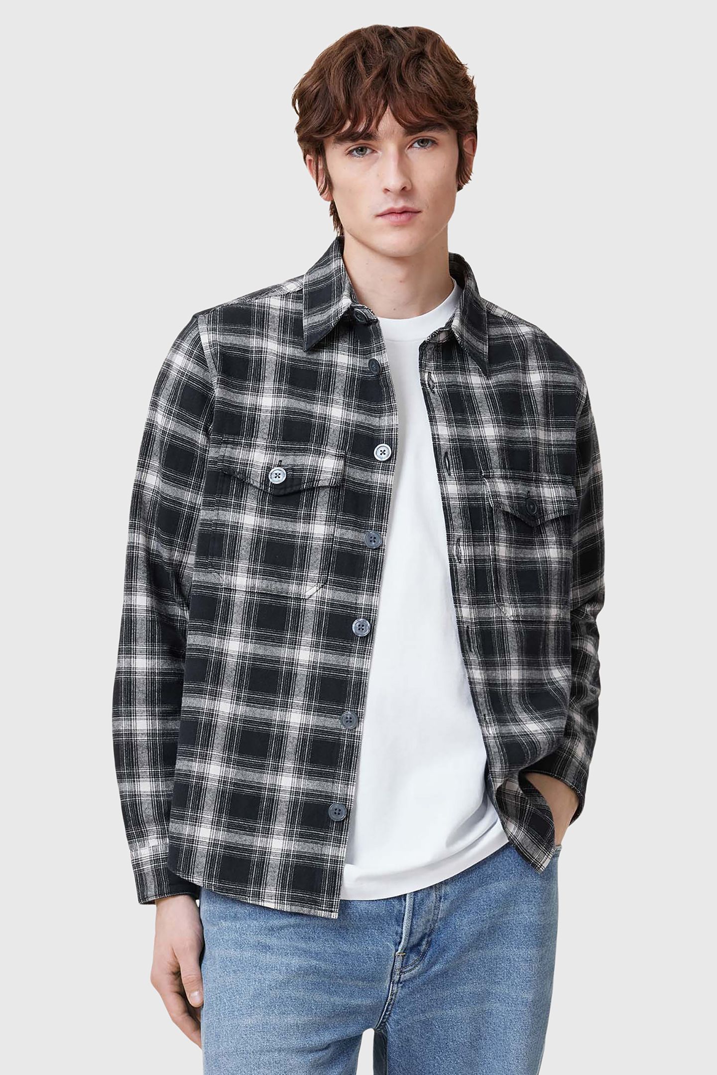 HAMURA LS SHIRT BLACK 1
