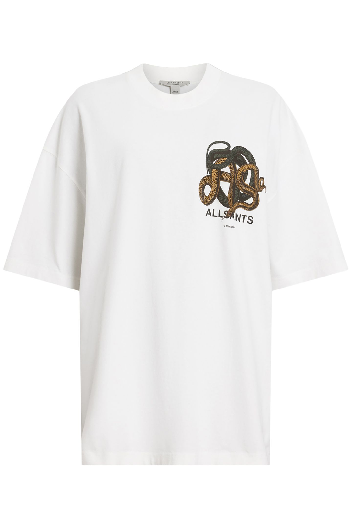 RETICULATE ETTA TEE CHALK WHITE 4