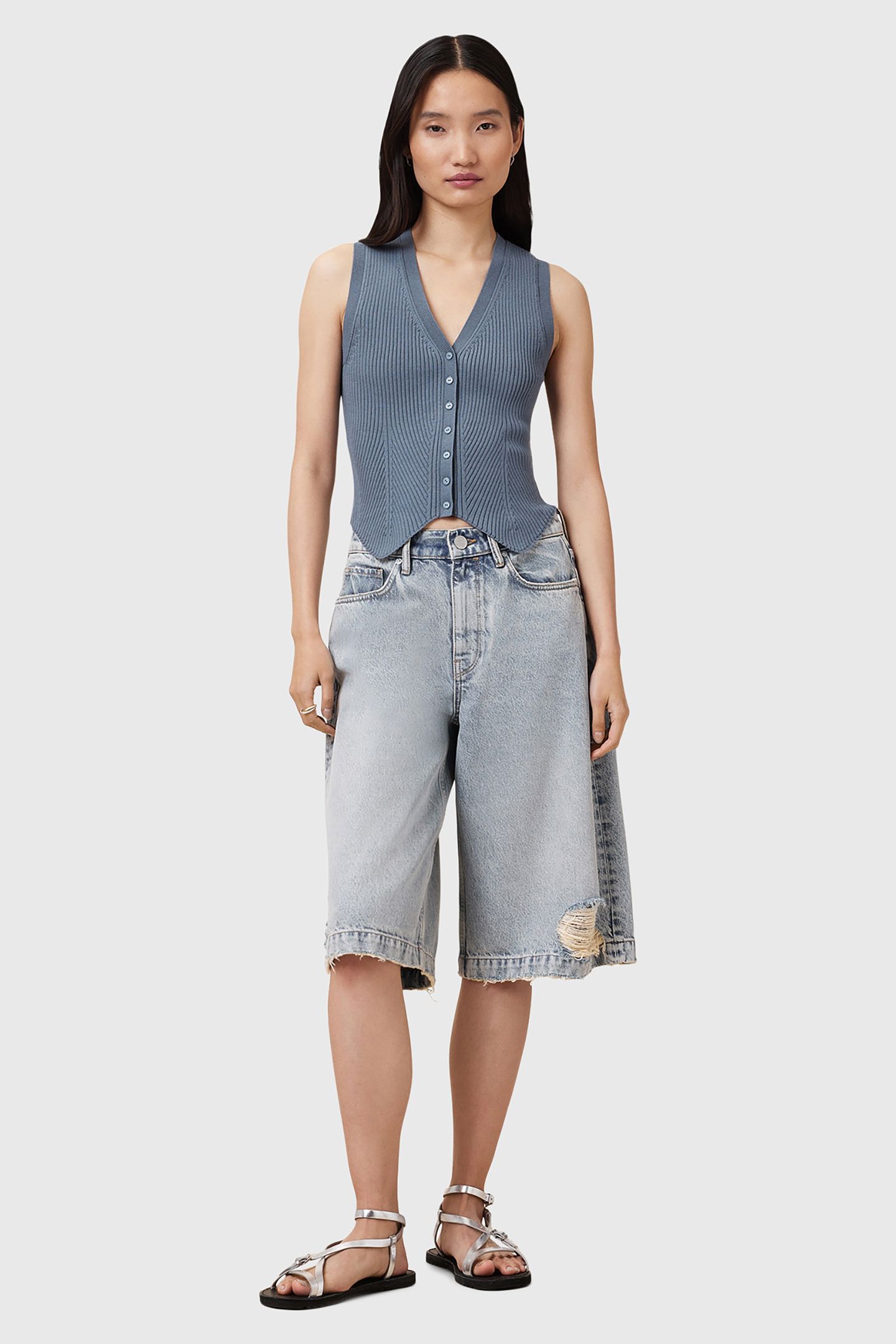 CRUZ WAISTCOAT FLINT GREY 3