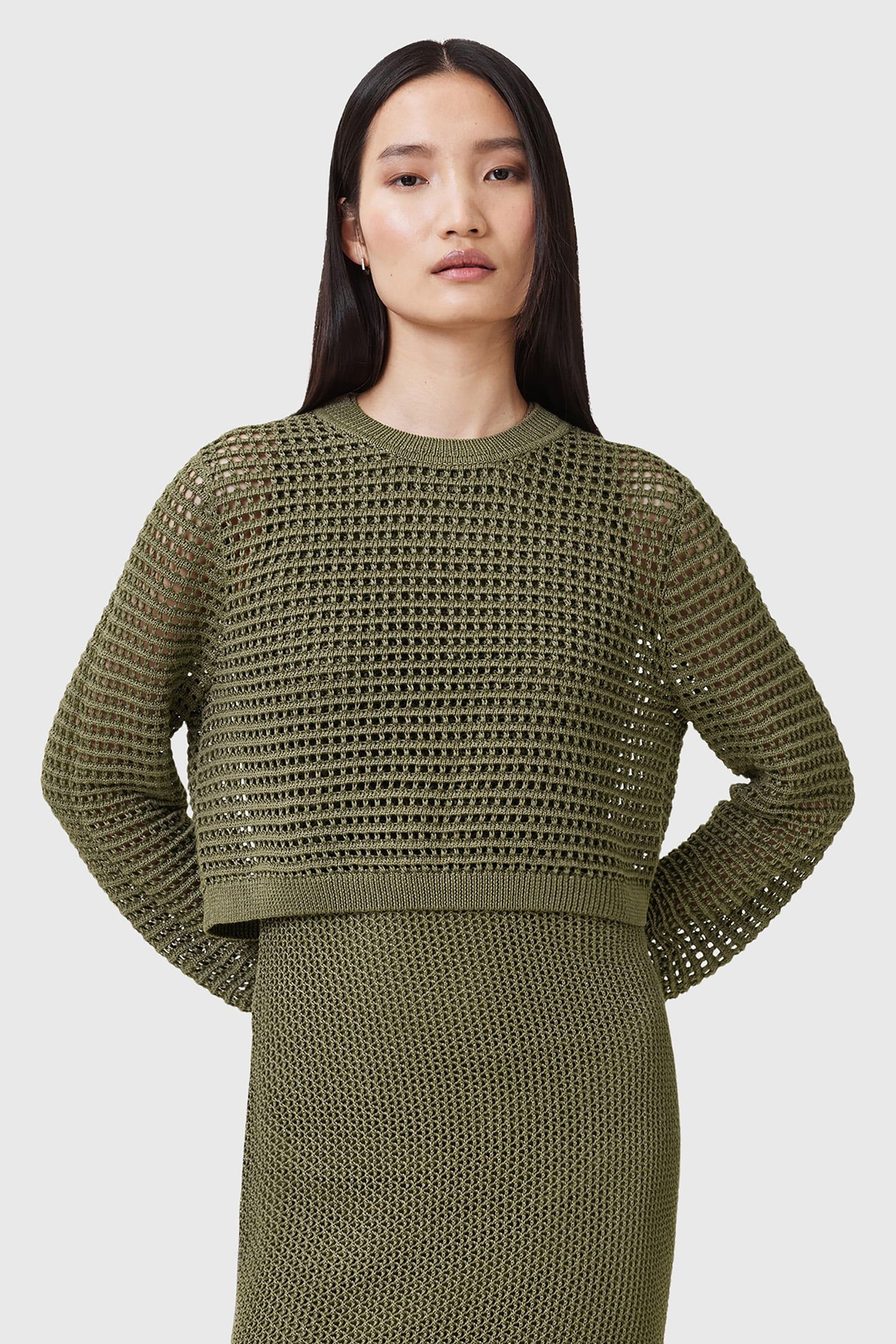 MIRO DRESS FIR GREEN 7