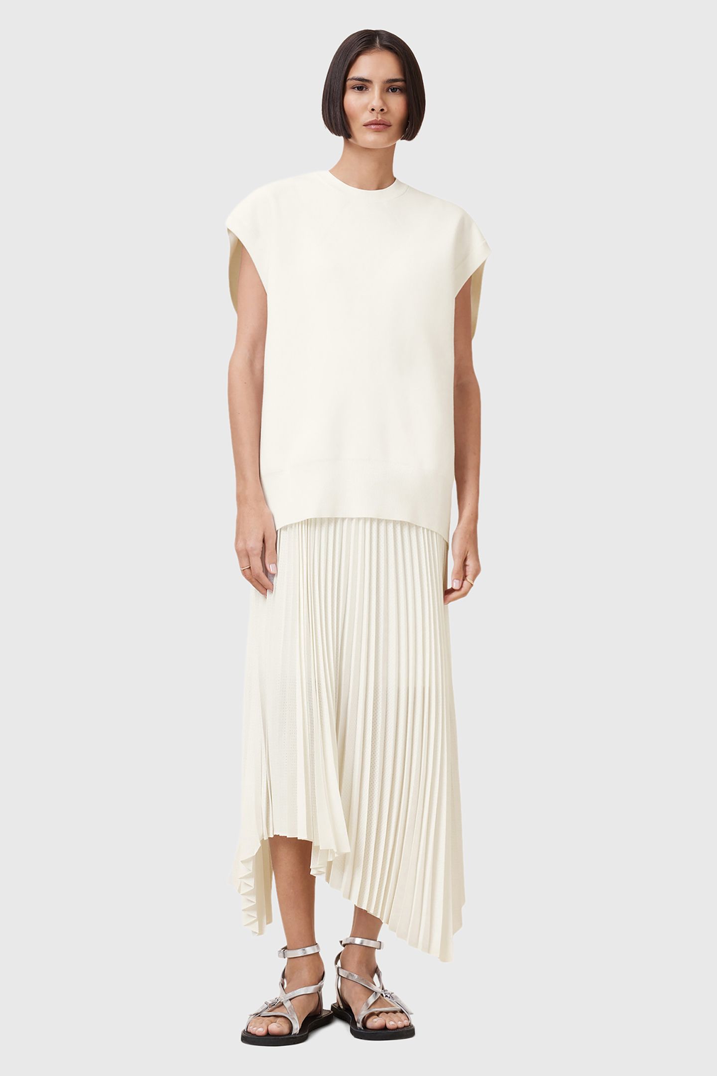 LEIA HARLEY DRESS CHALK WHITE 5