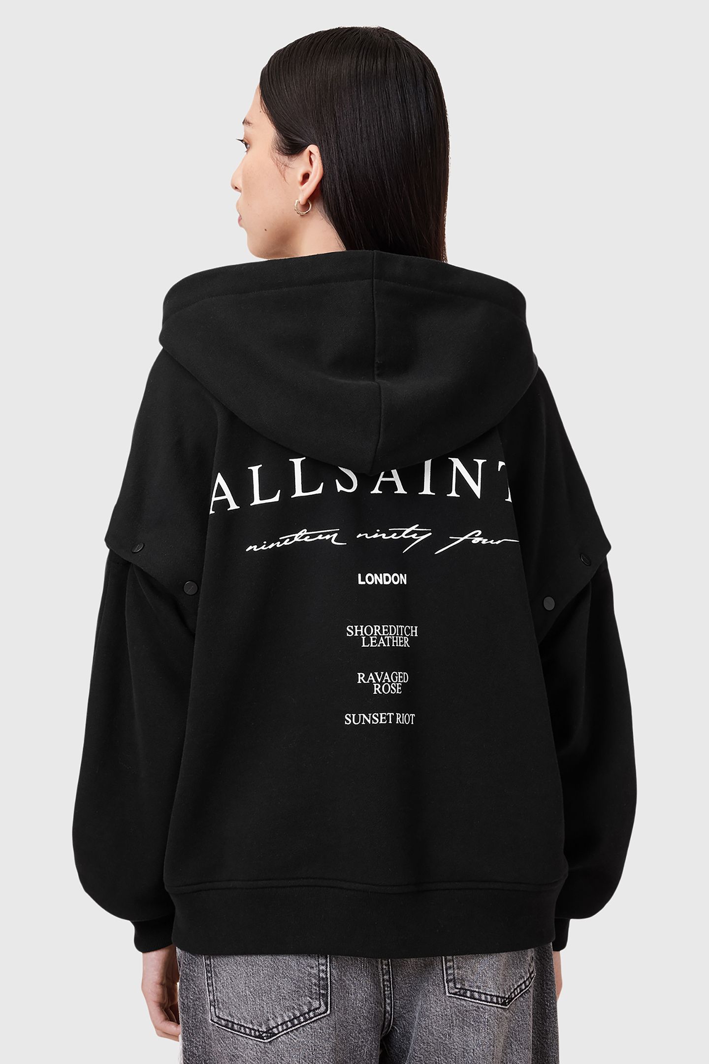 AROMA AMPHIA HOODY BLACK 2