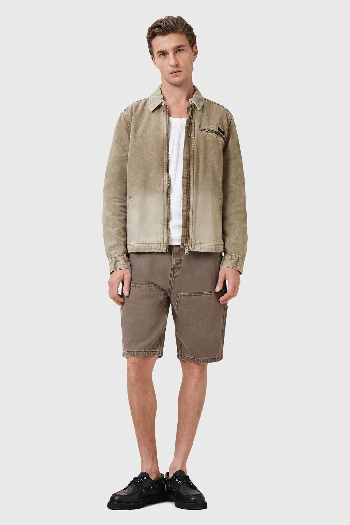 ROTHWELL WASHED JKT MIRE BROWN 3