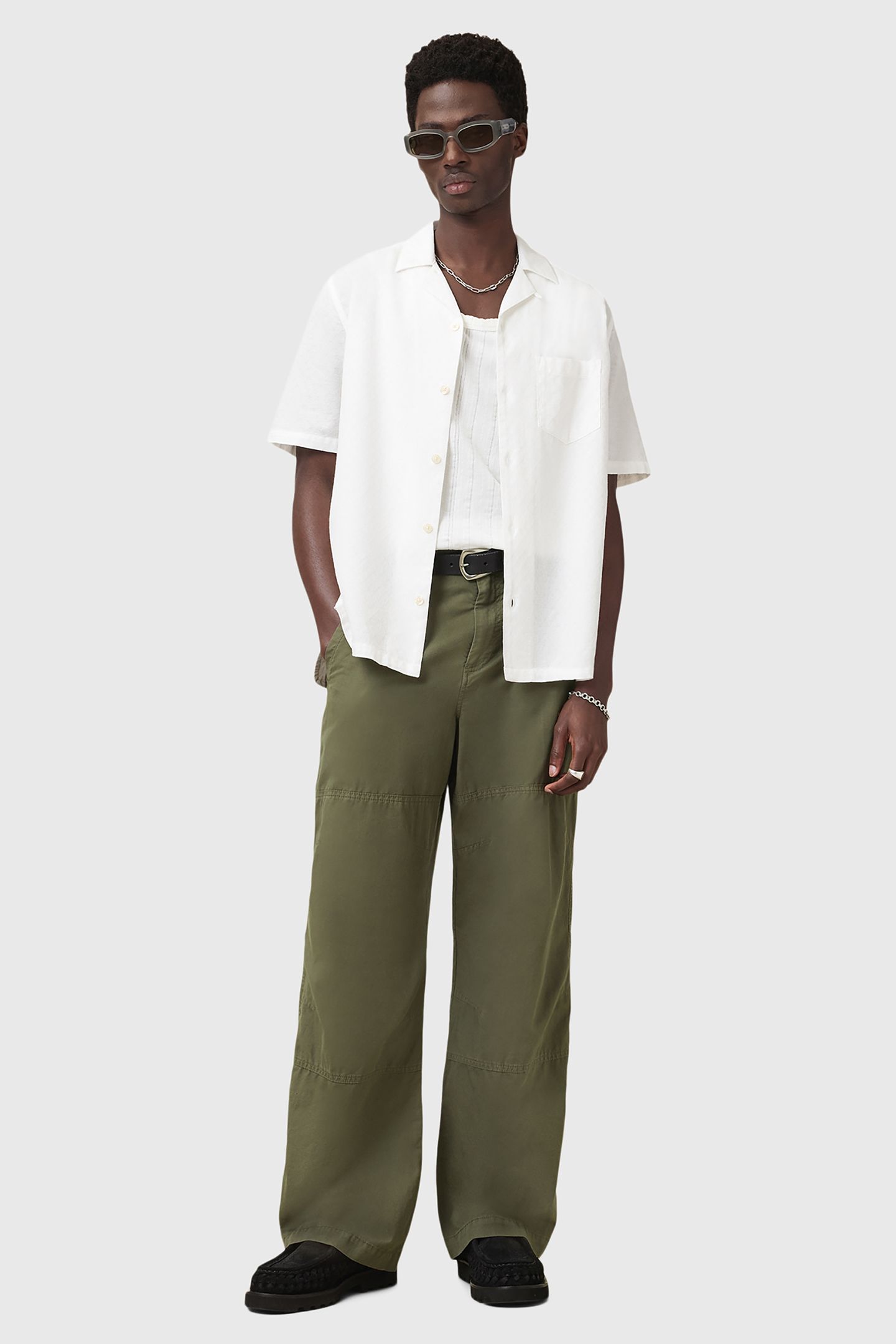 DEPOT TROUSER KHAKI GREEN 3