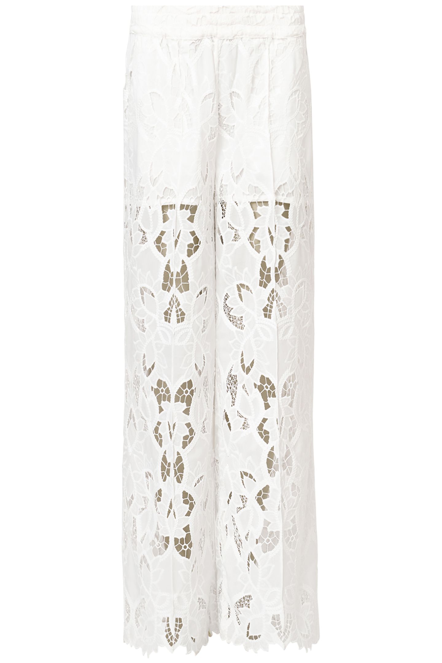 CHARLI EMB TROUSER SNOW WHITE 5