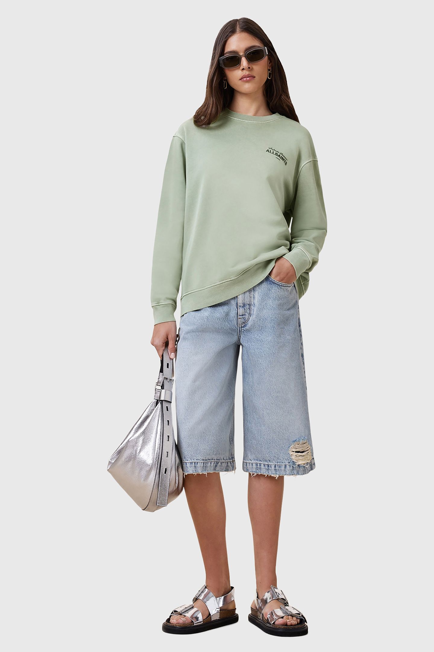 SOLEIL ETTA SWEAT ABBEY STONE GREEN 5