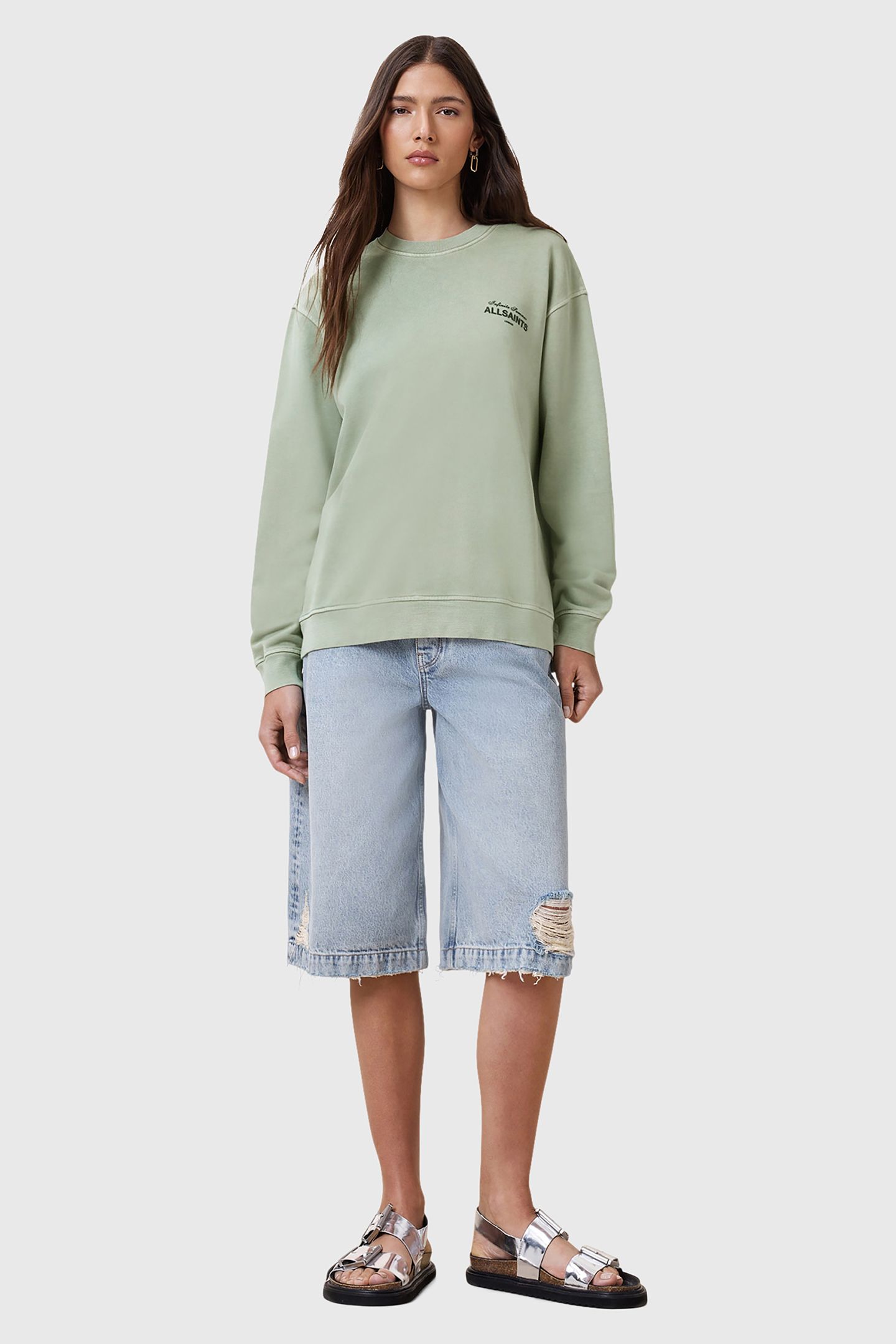 SOLEIL ETTA SWEAT ABBEY STONE GREEN 3