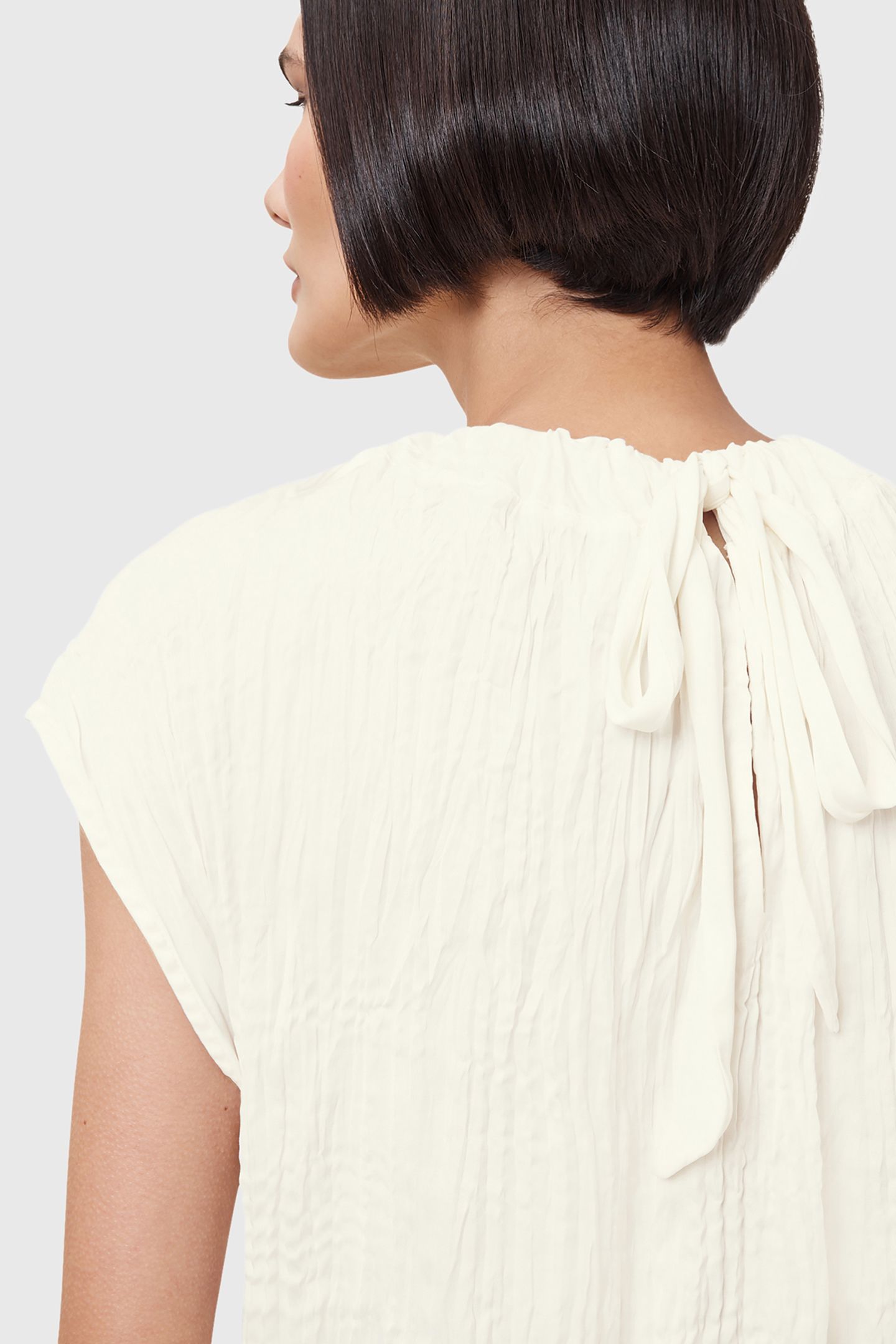 TRISHA CRINKLE TOP GARDENIA CREAM 7