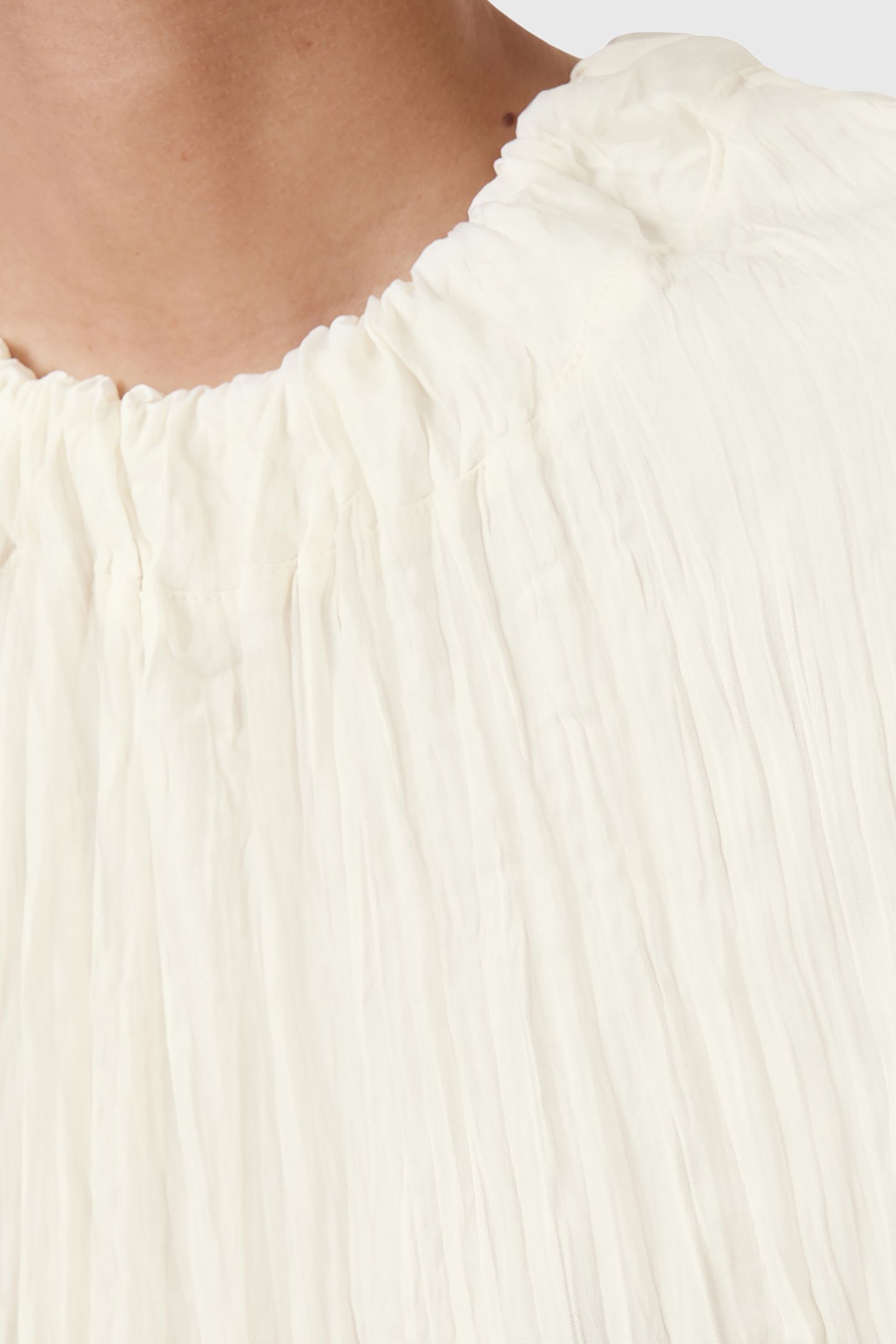 TRISHA CRINKLE TOP GARDENIA CREAM 8