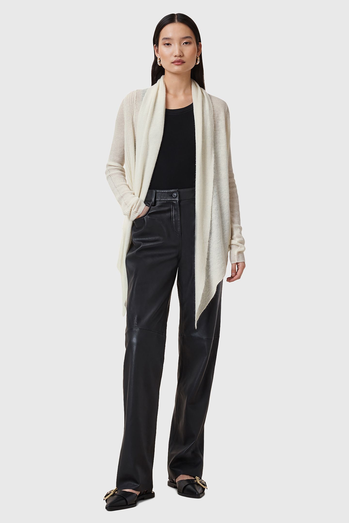 HARPER CARDIGAN CHALK WHITE 3
