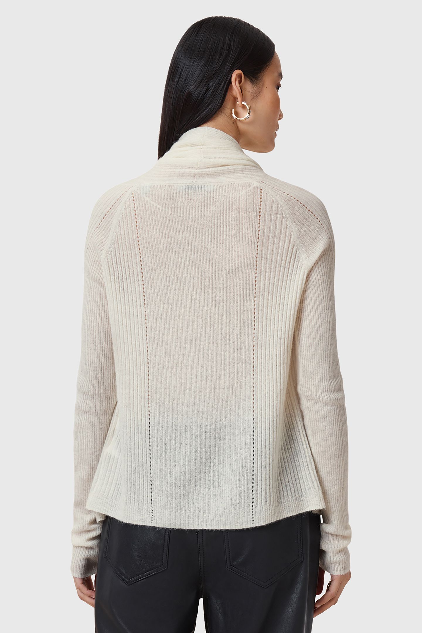 HARPER CARDIGAN CHALK WHITE 2