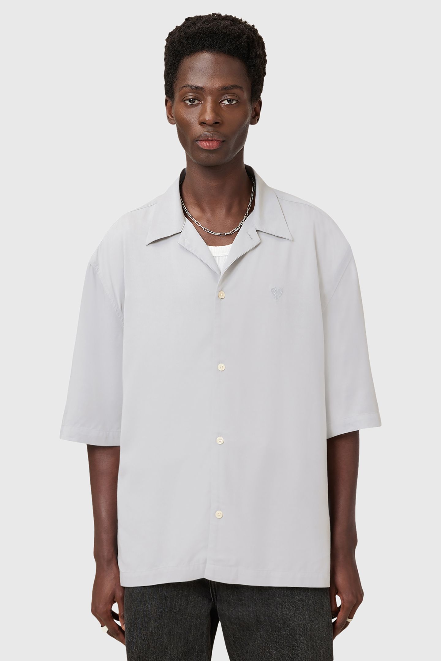 RIALTO SS SHIRT CRAG GREY 1