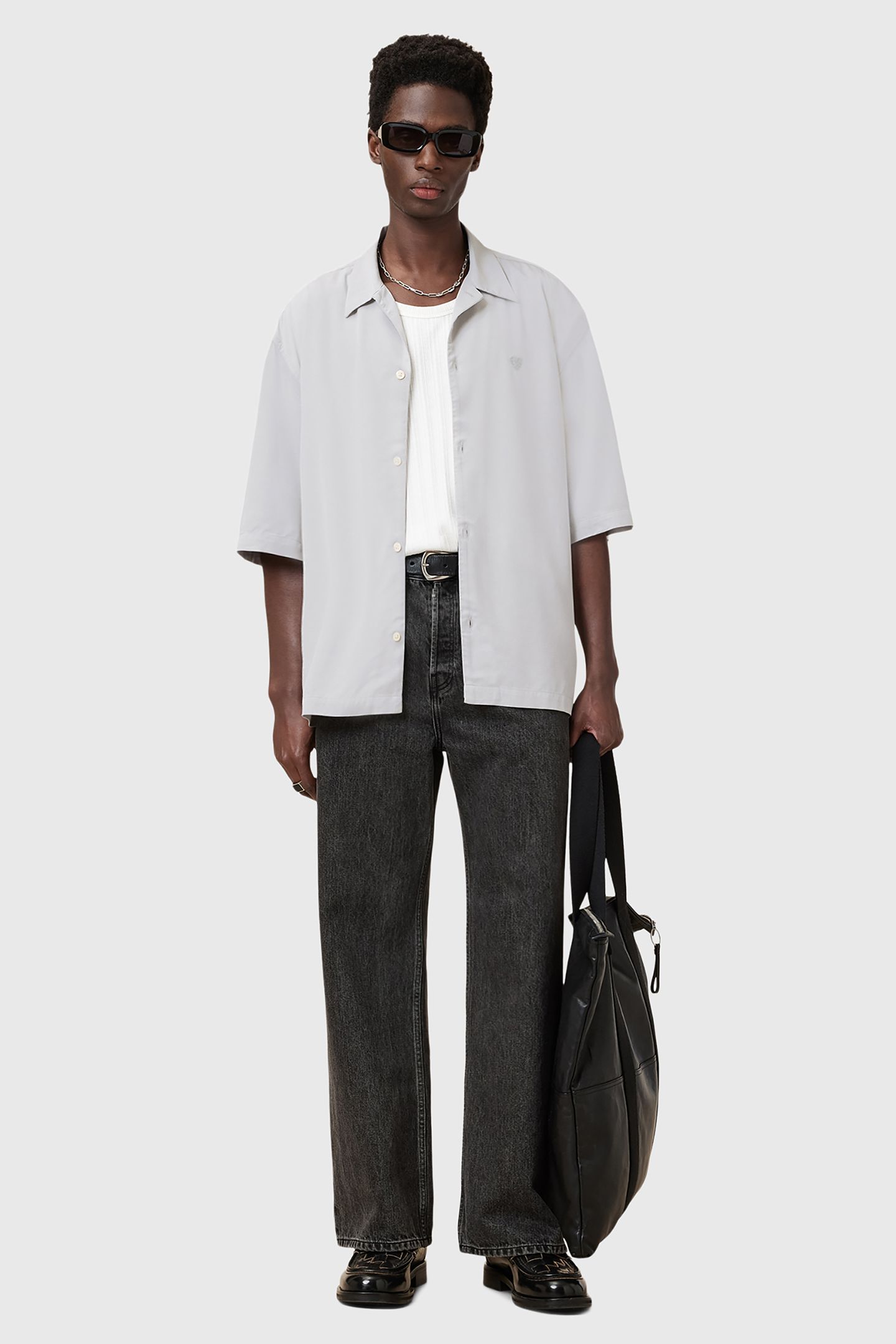 RIALTO SS SHIRT CRAG GREY 5
