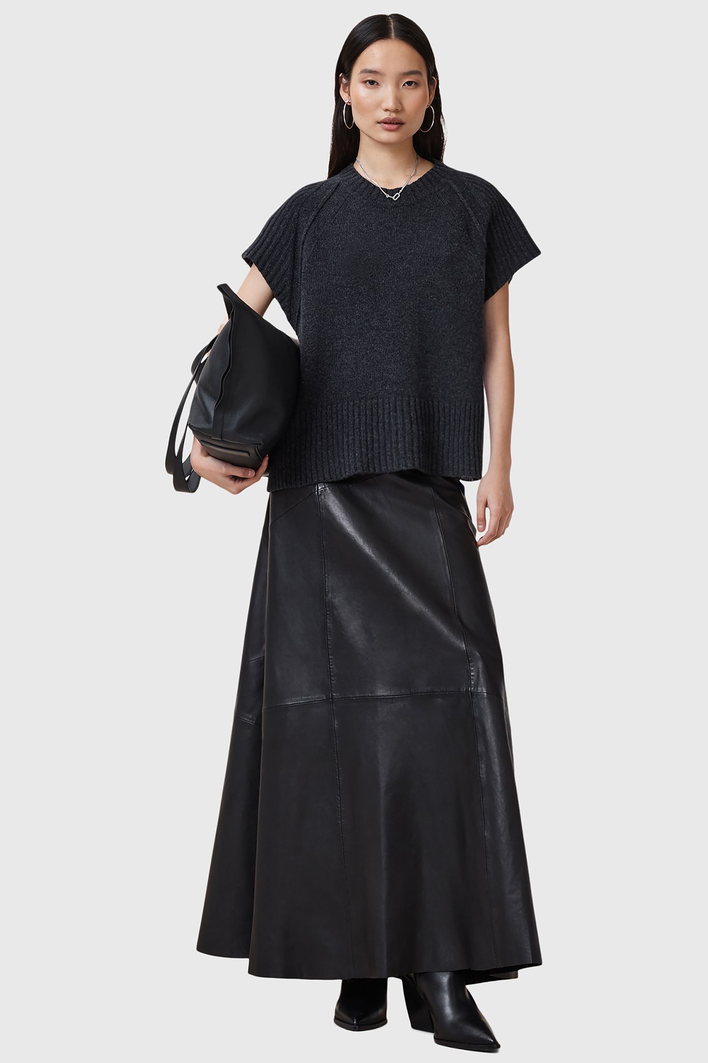 GIANA MAXI SKIRT BLACK 6
