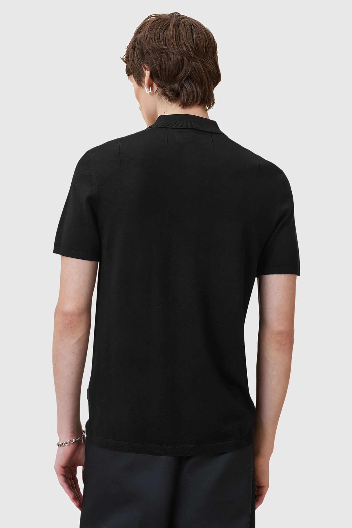 MAES MERINO SS POLO BLACK 2