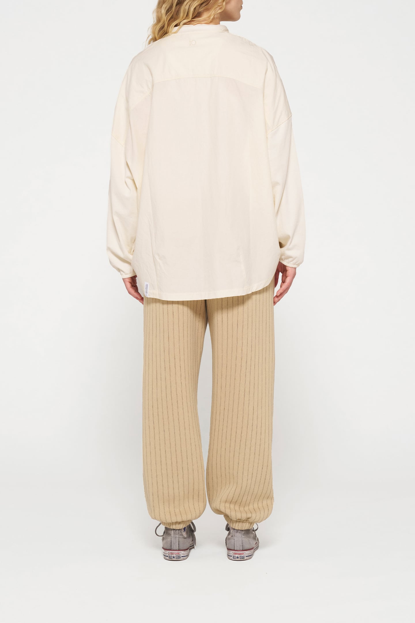 BAR JOGGER FOAM PINSTRIPE LIGHT LATTE 3