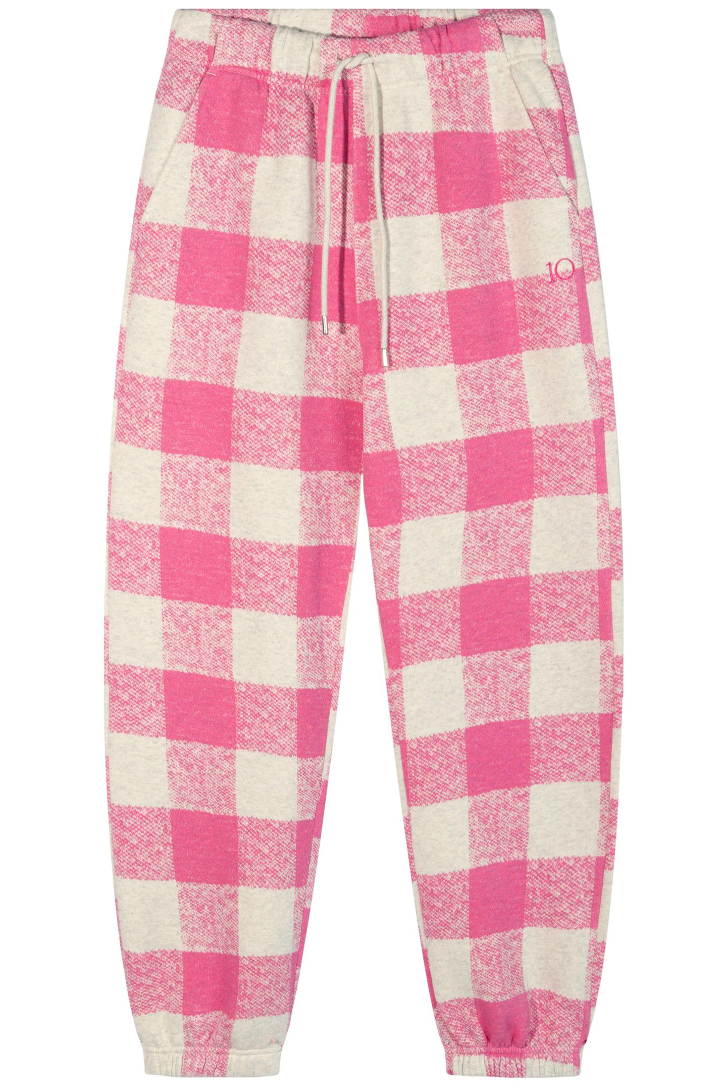 BAR JOGGER FOAM CHECK BRIGHT PINK 4