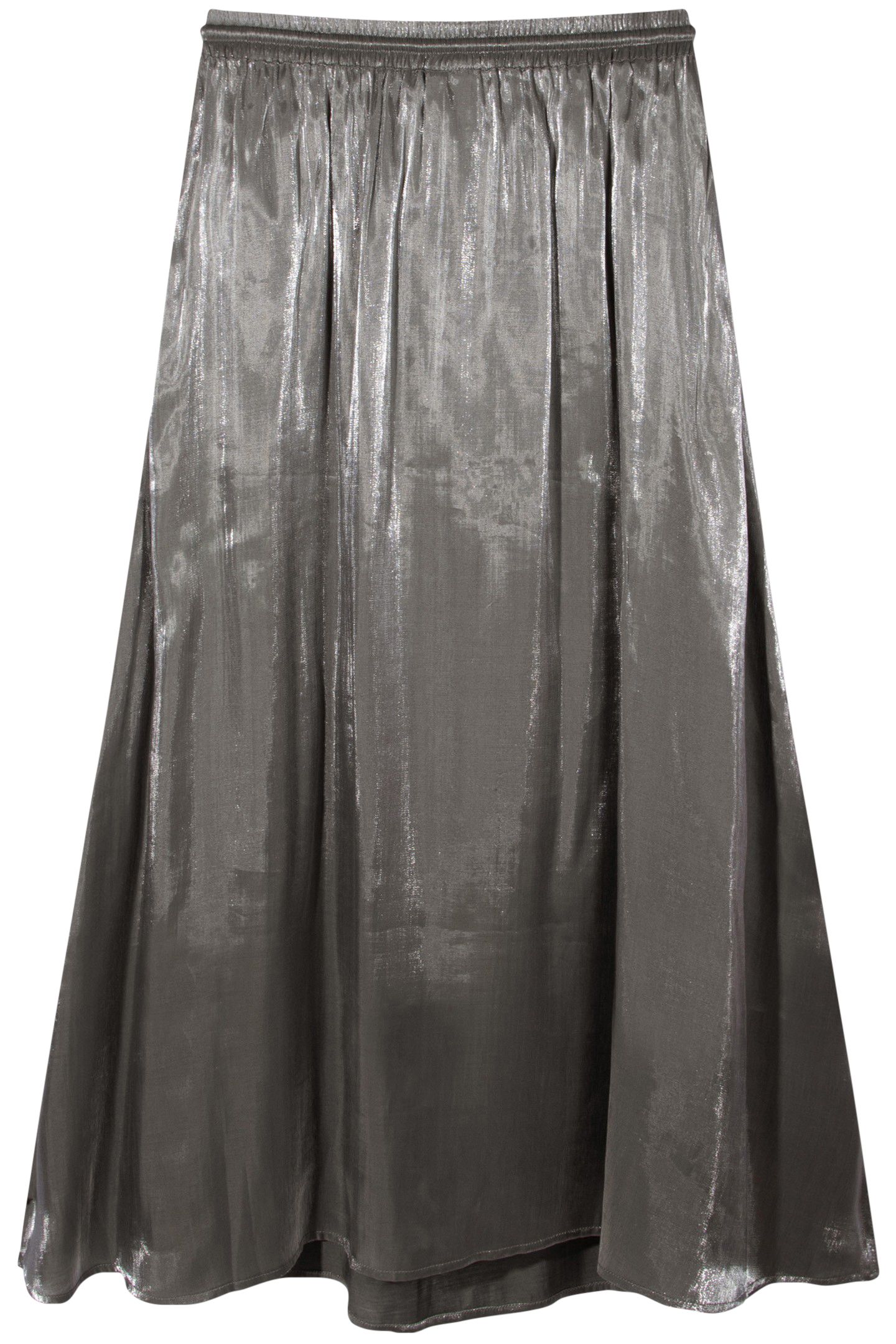 SHINY SKIRT SILVER 5