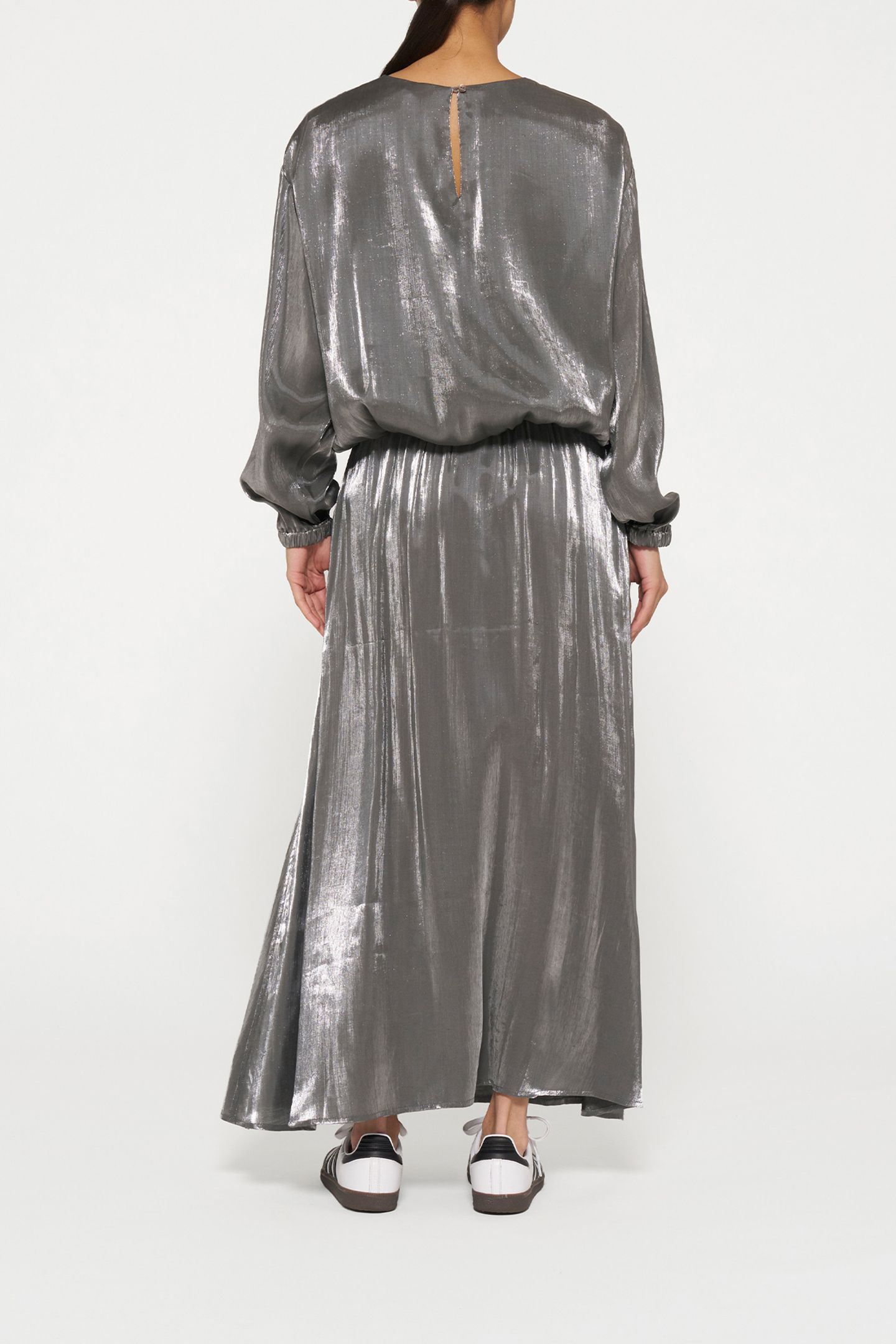 SHINY SKIRT SILVER 3