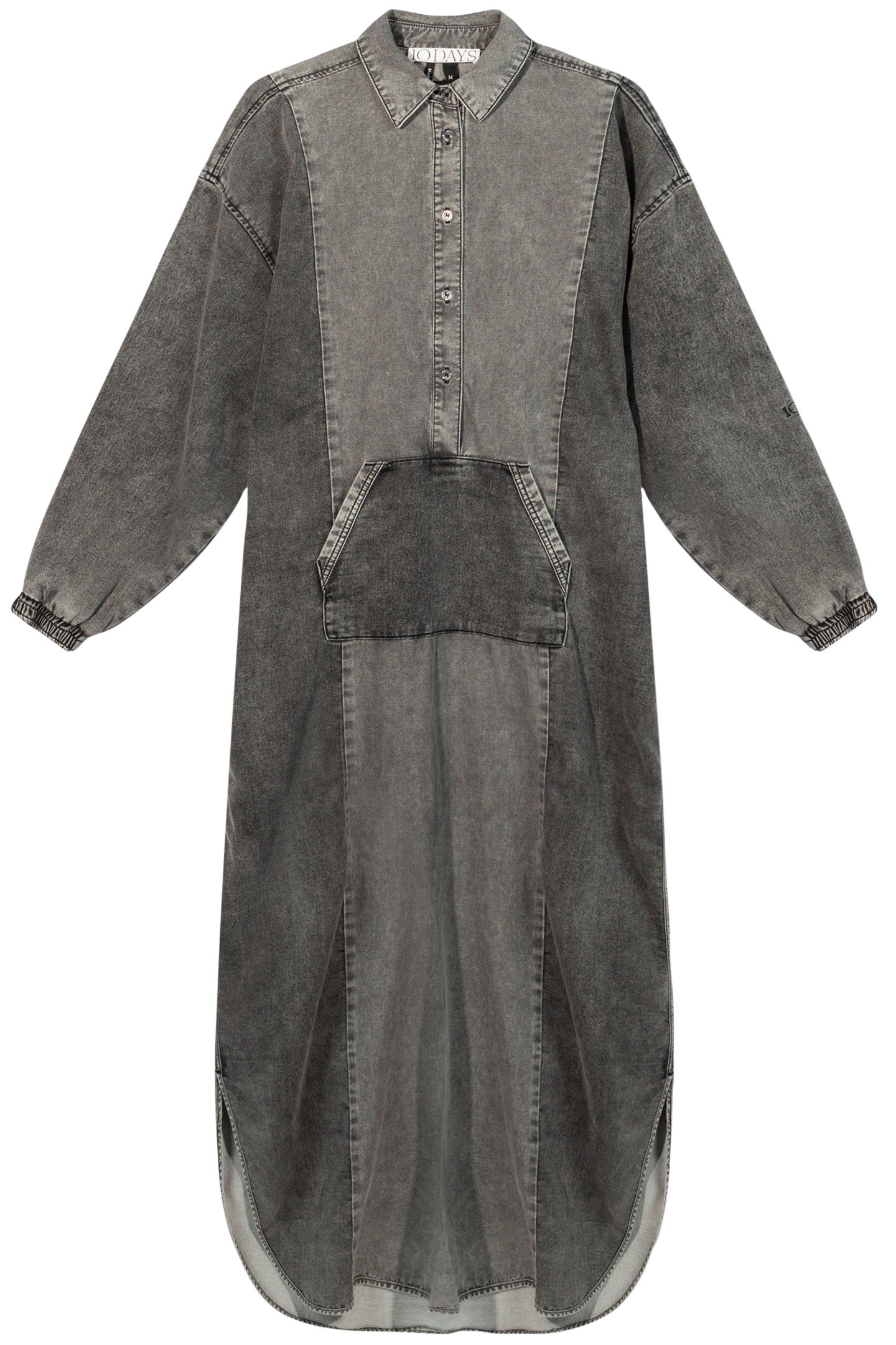 THE BILLIE DRESS JOG DENIM BLACK 3