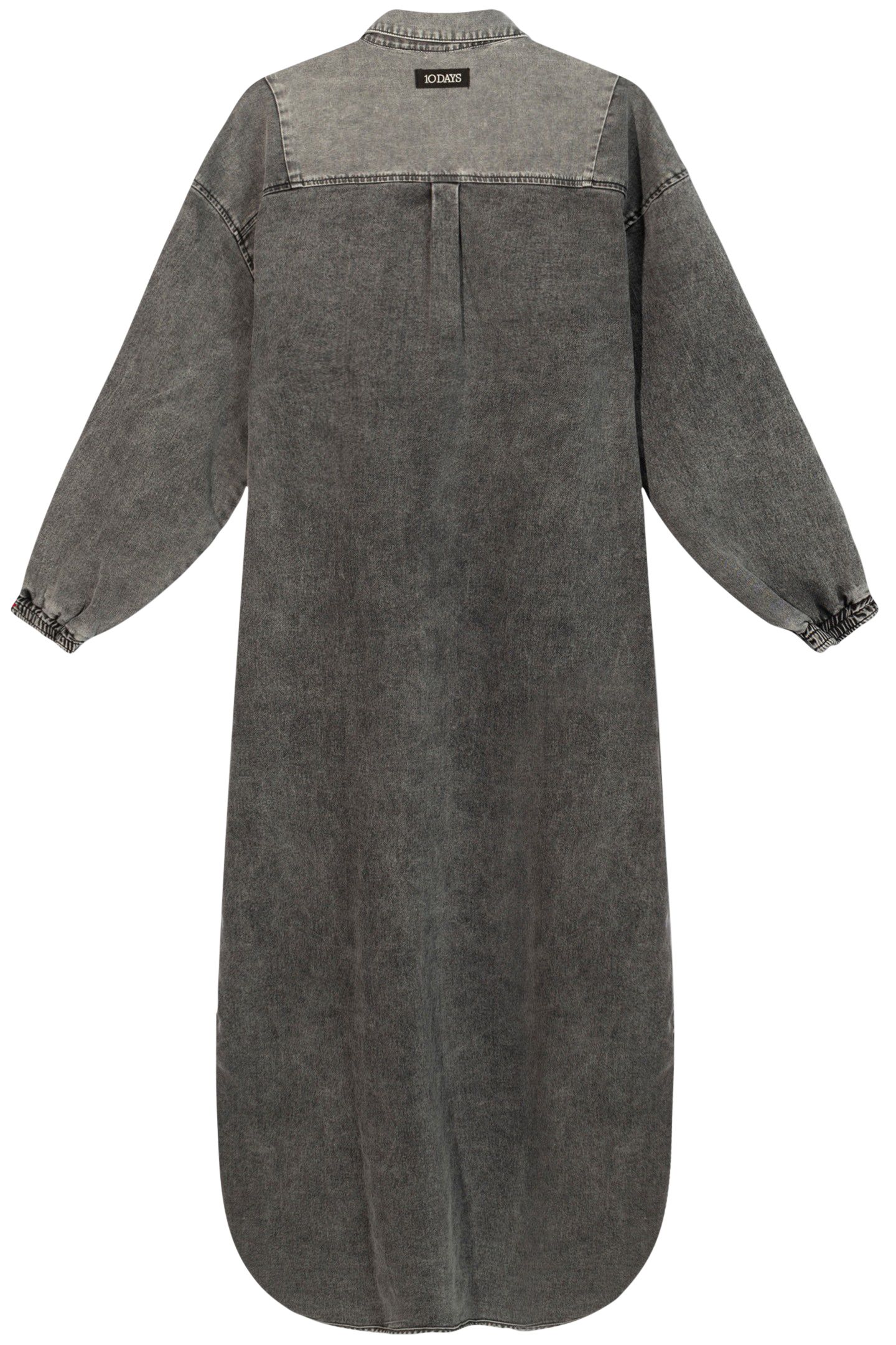THE BILLIE DRESS JOG DENIM BLACK 4